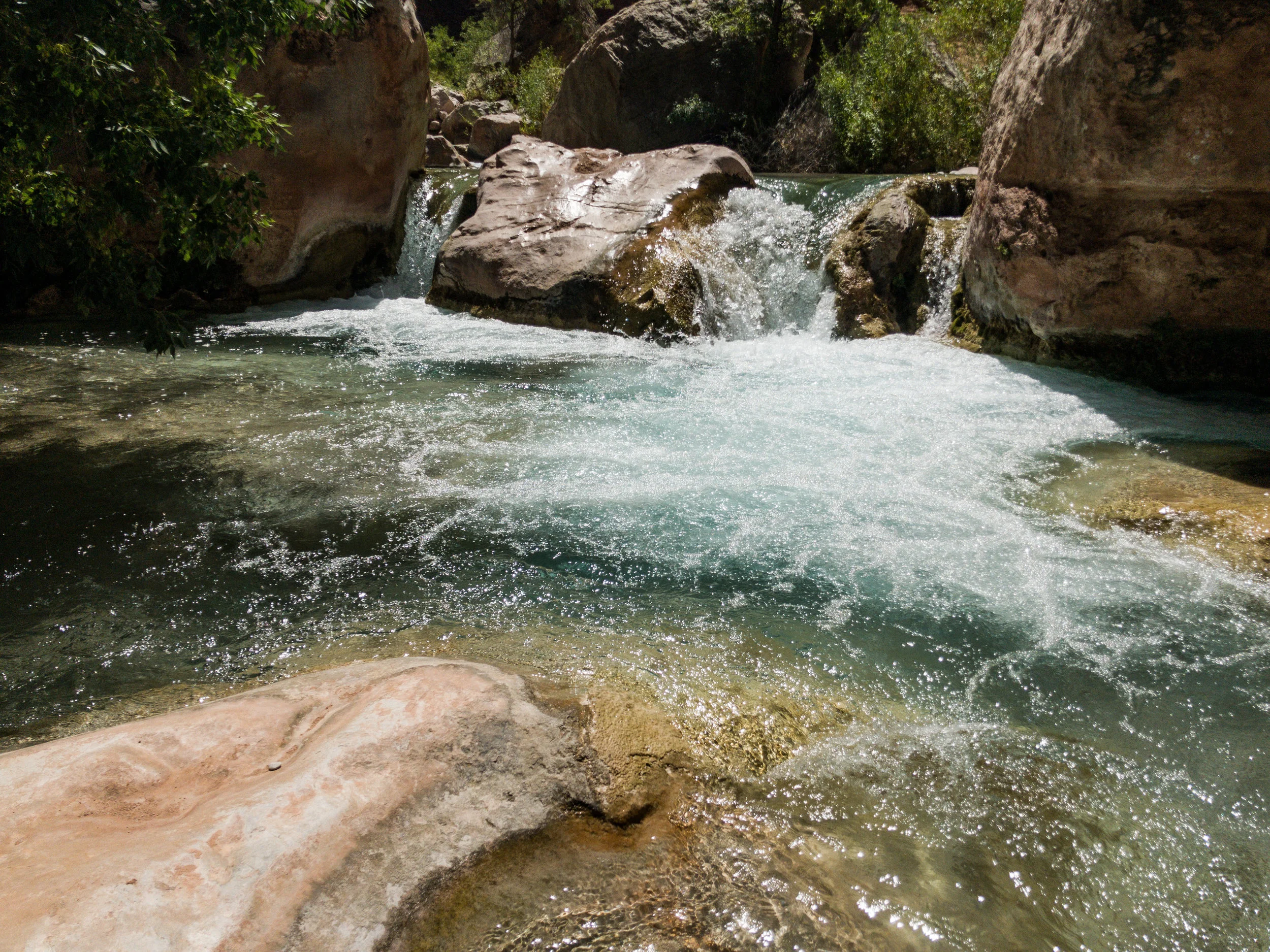 Beautiful Havasu cascade