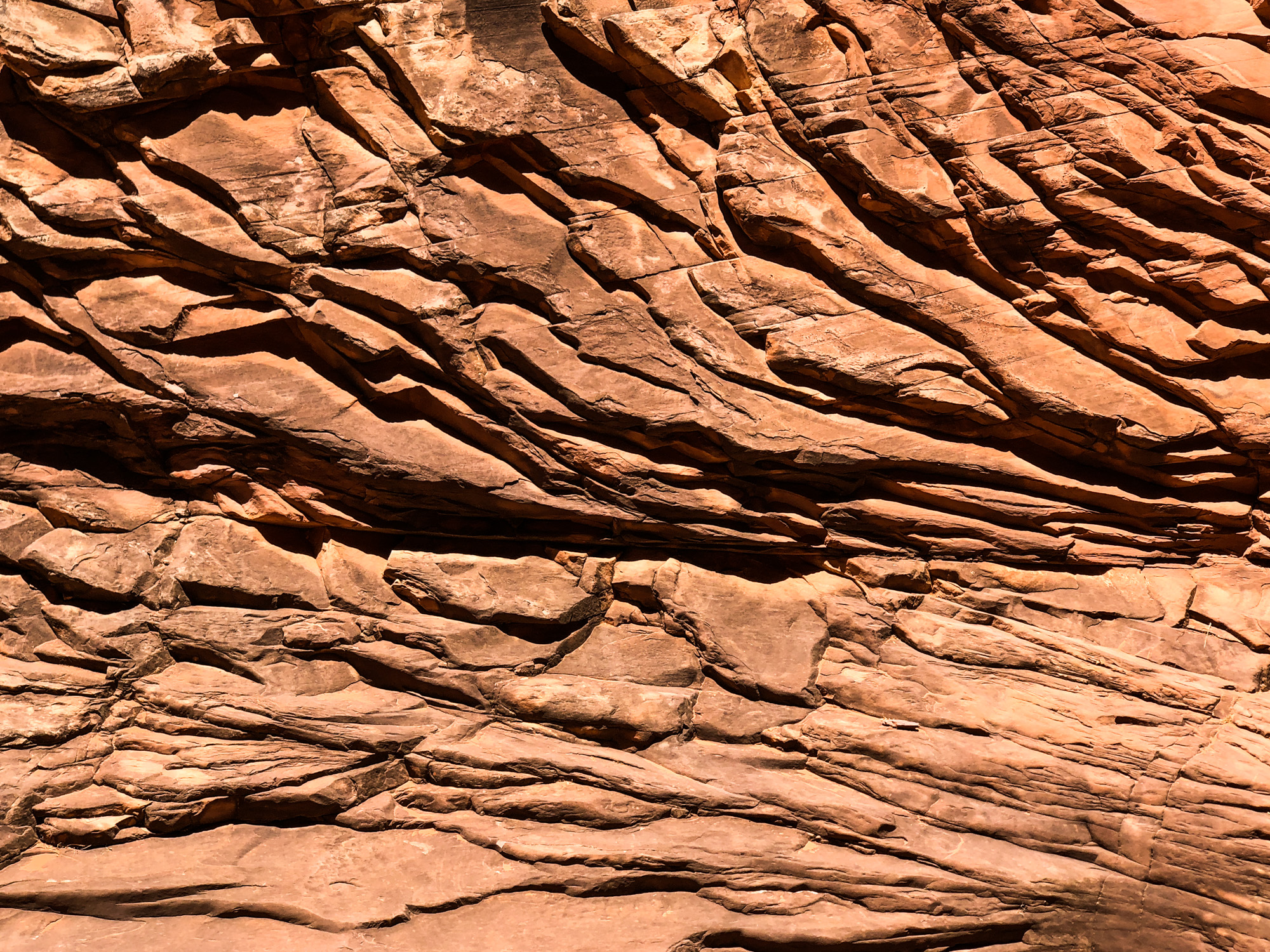  Rock Wall in the Grand Canyon 