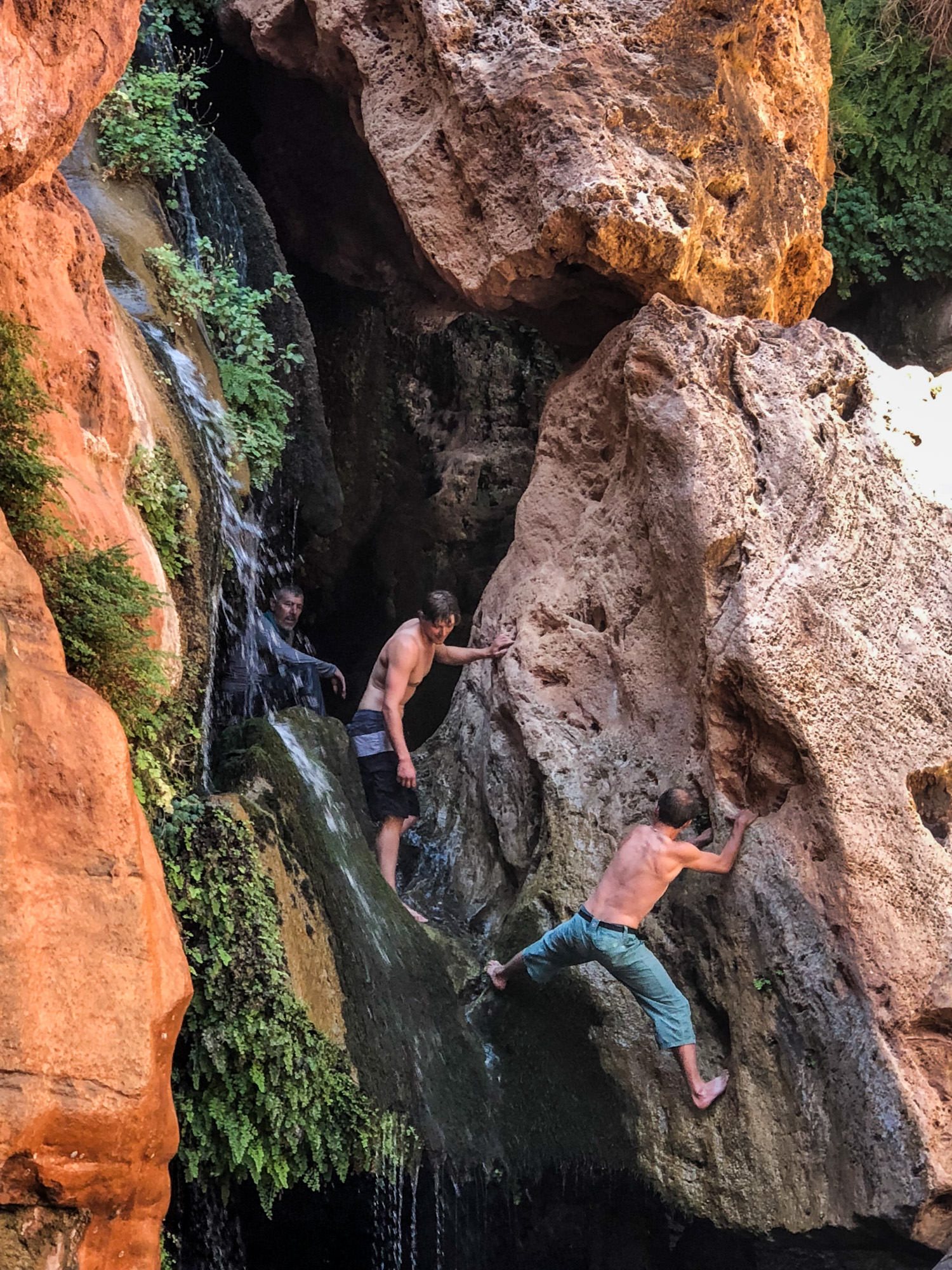  The waterfall at Elves Chasm 