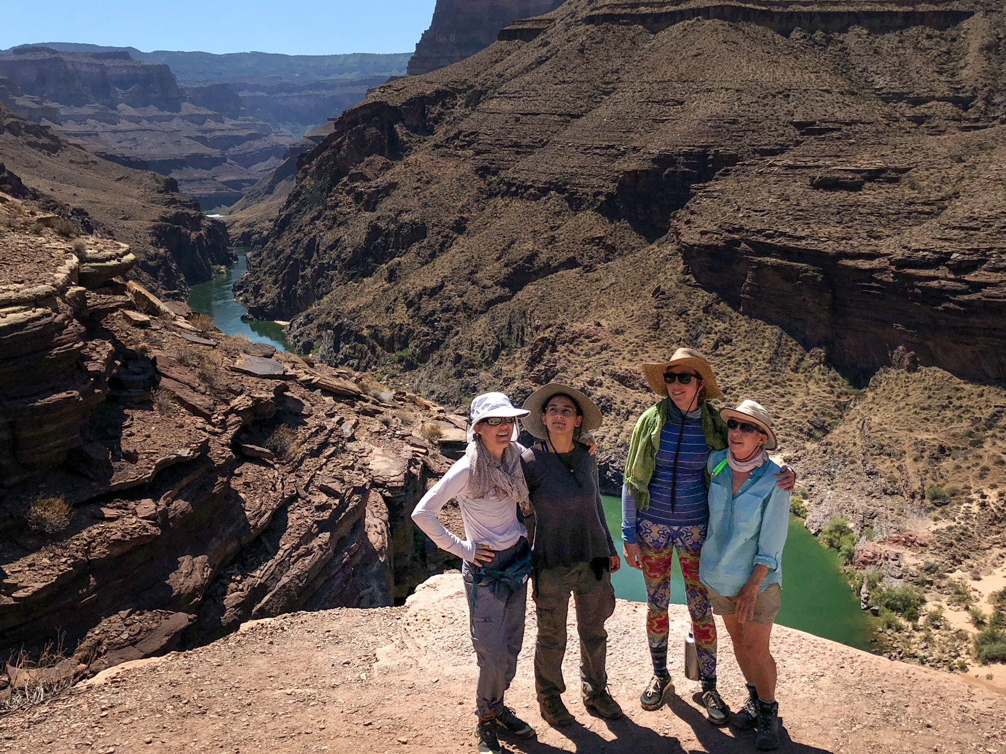  Women of the trip at Deer Creek 