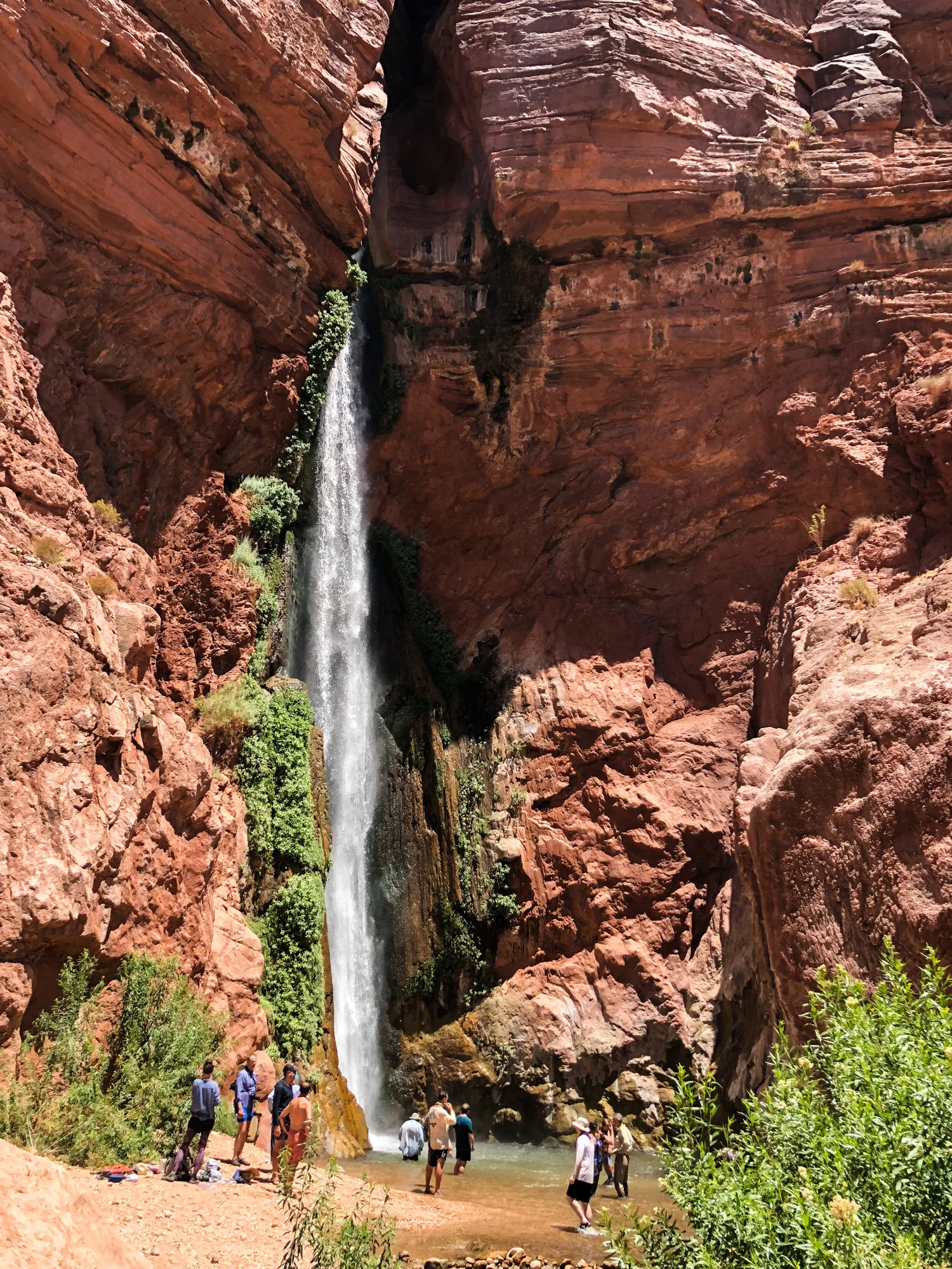 The waterfall at Deer Creek