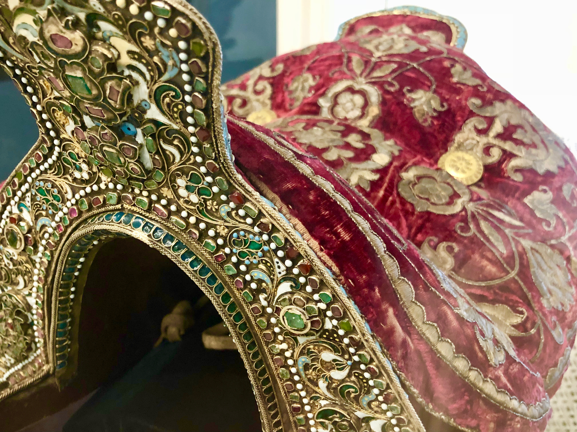 Royal Saddle in the National Museum