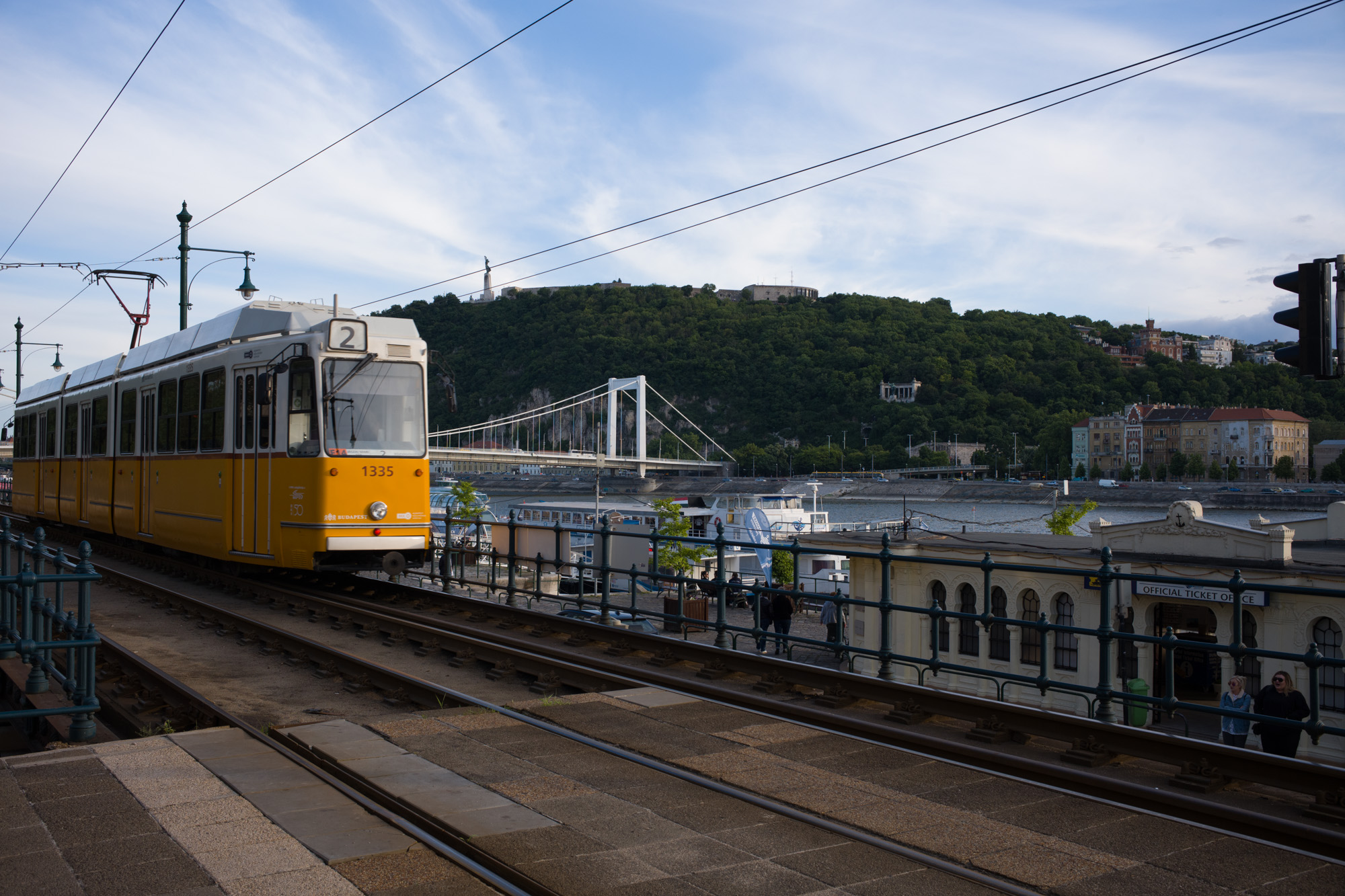 Tram in Budapest