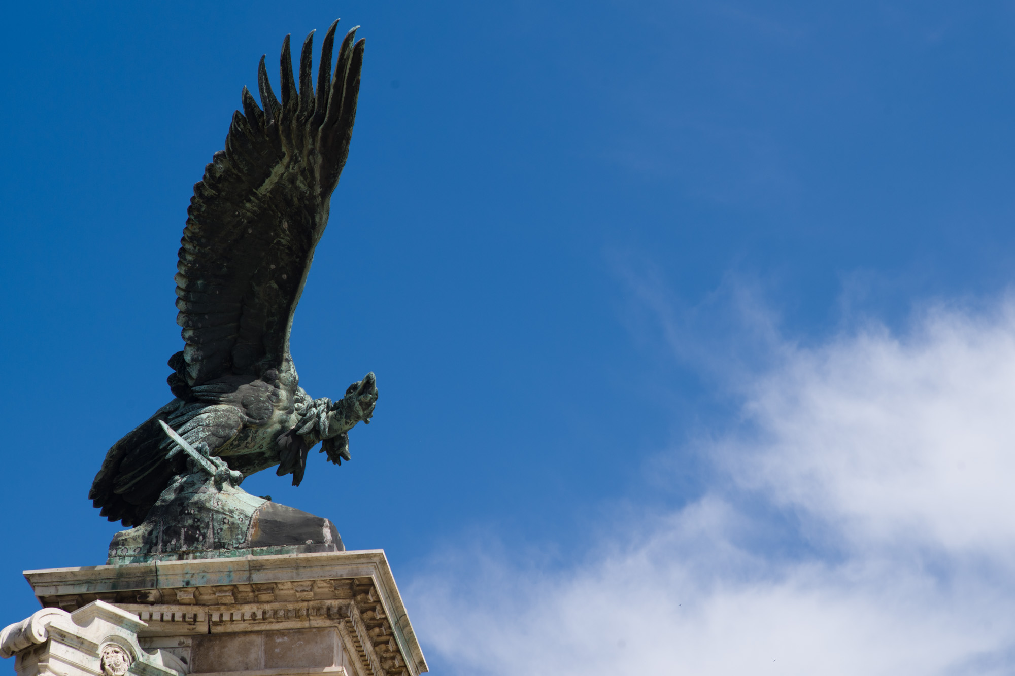 Statue on Castle Hill