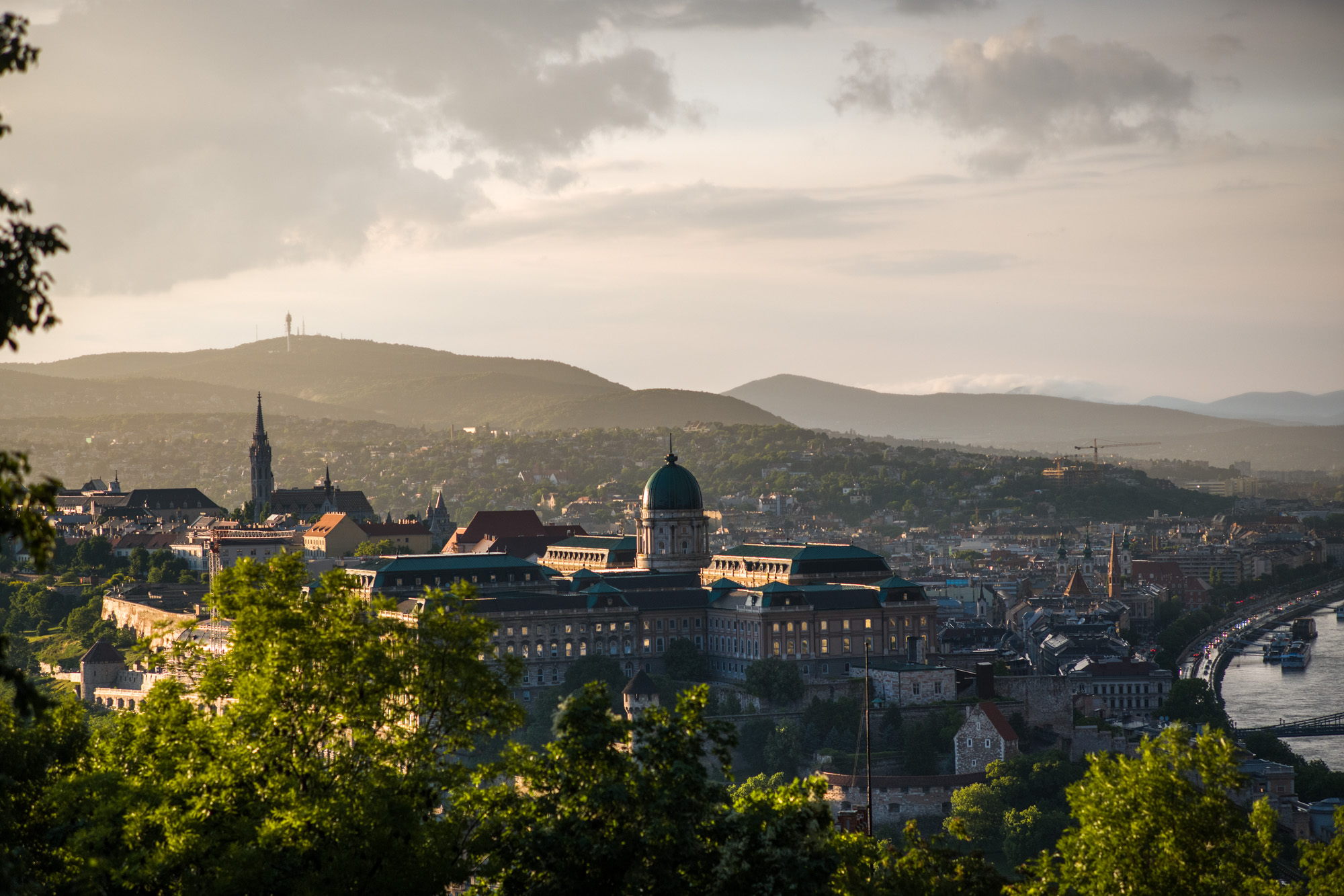 View of Castle from Gellért Hill