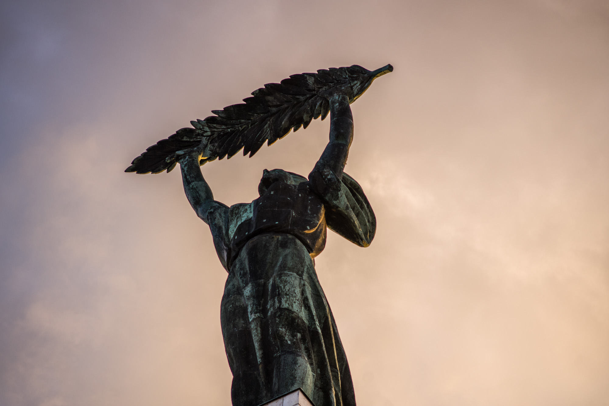 The Liberty Statue on Gellért Hill