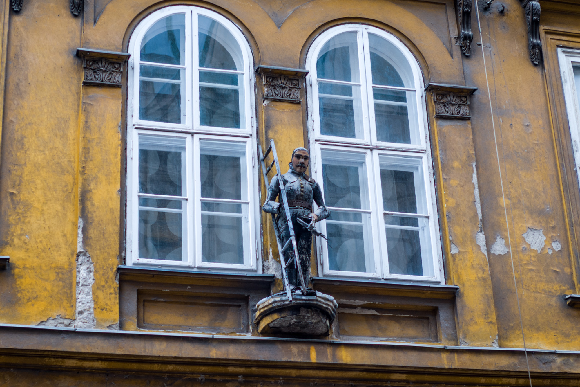 Old craftsman building in Budapest