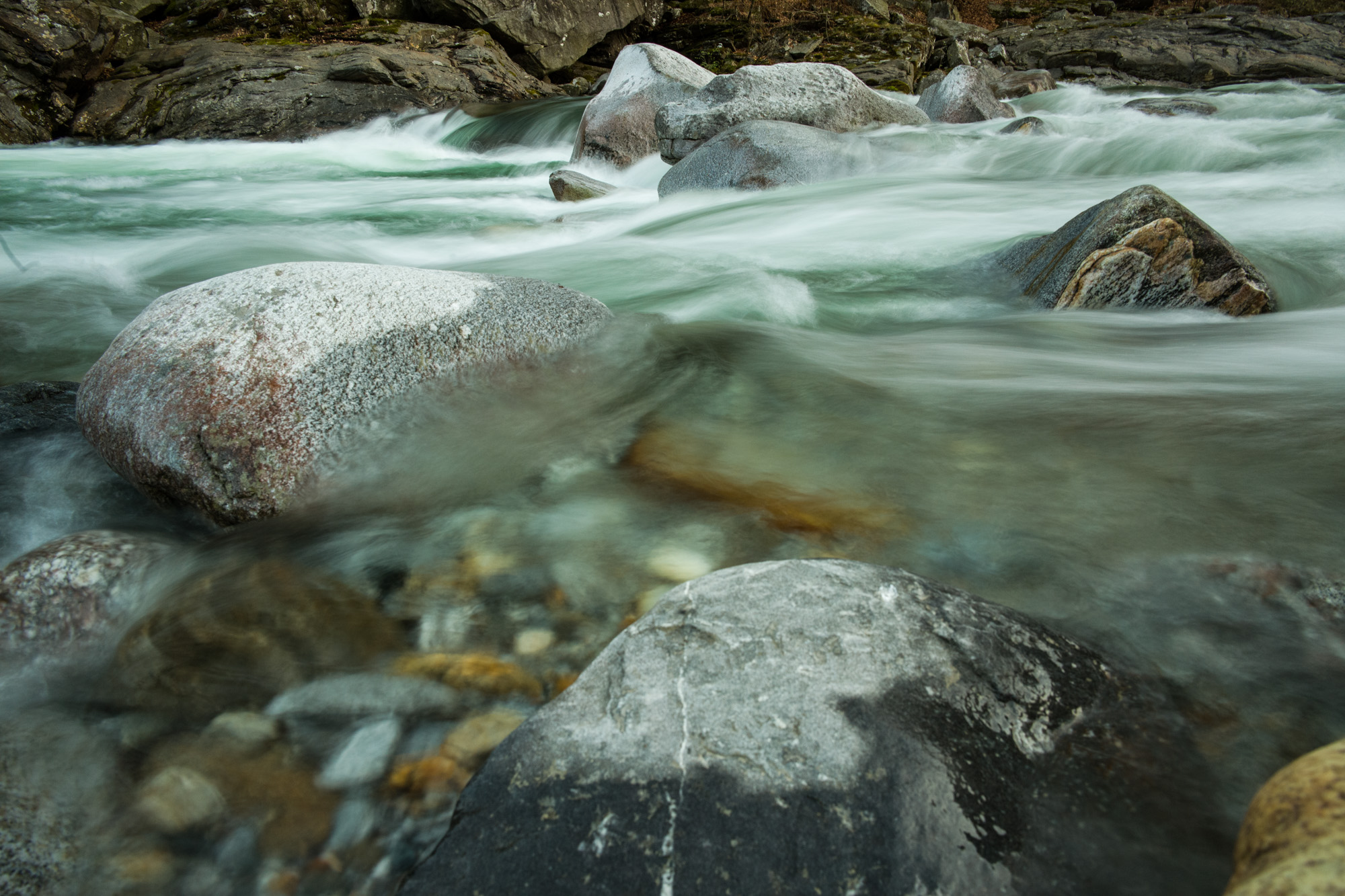 Clear water of Verzasca