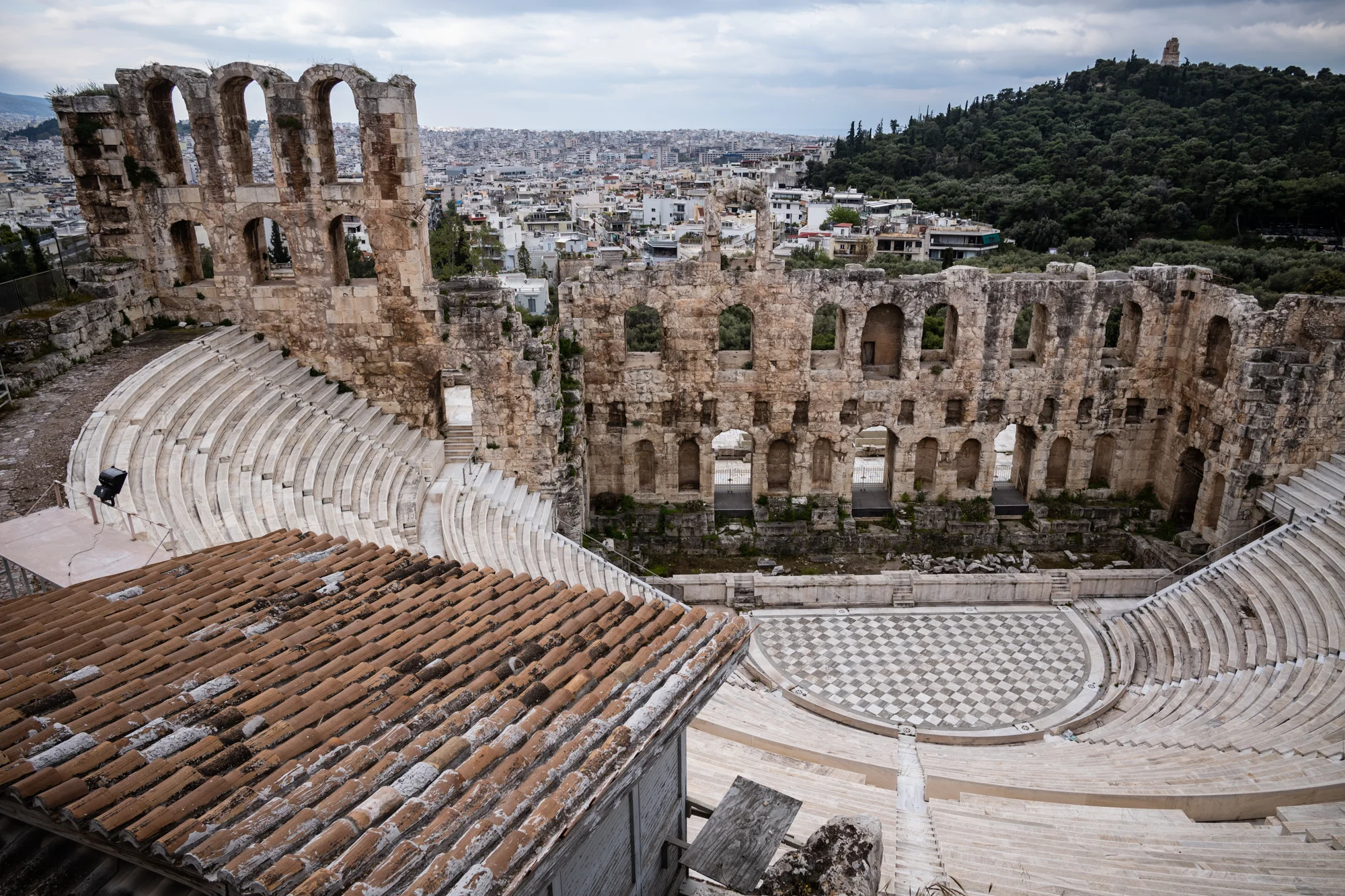 The Ancient Theater on the Acropolis is still in use today