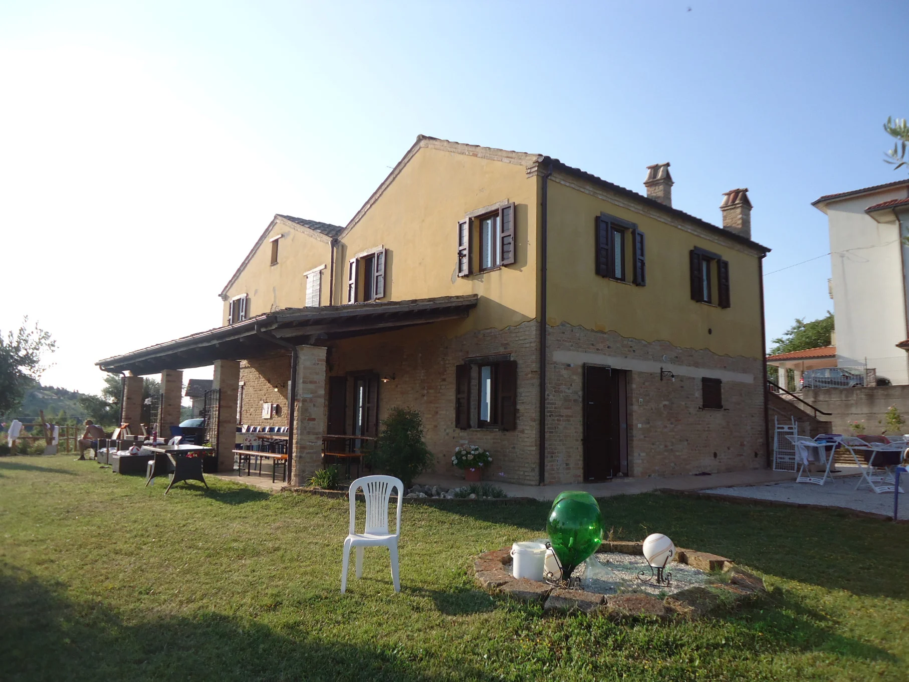 Our Italian Villa and workshop location. 
