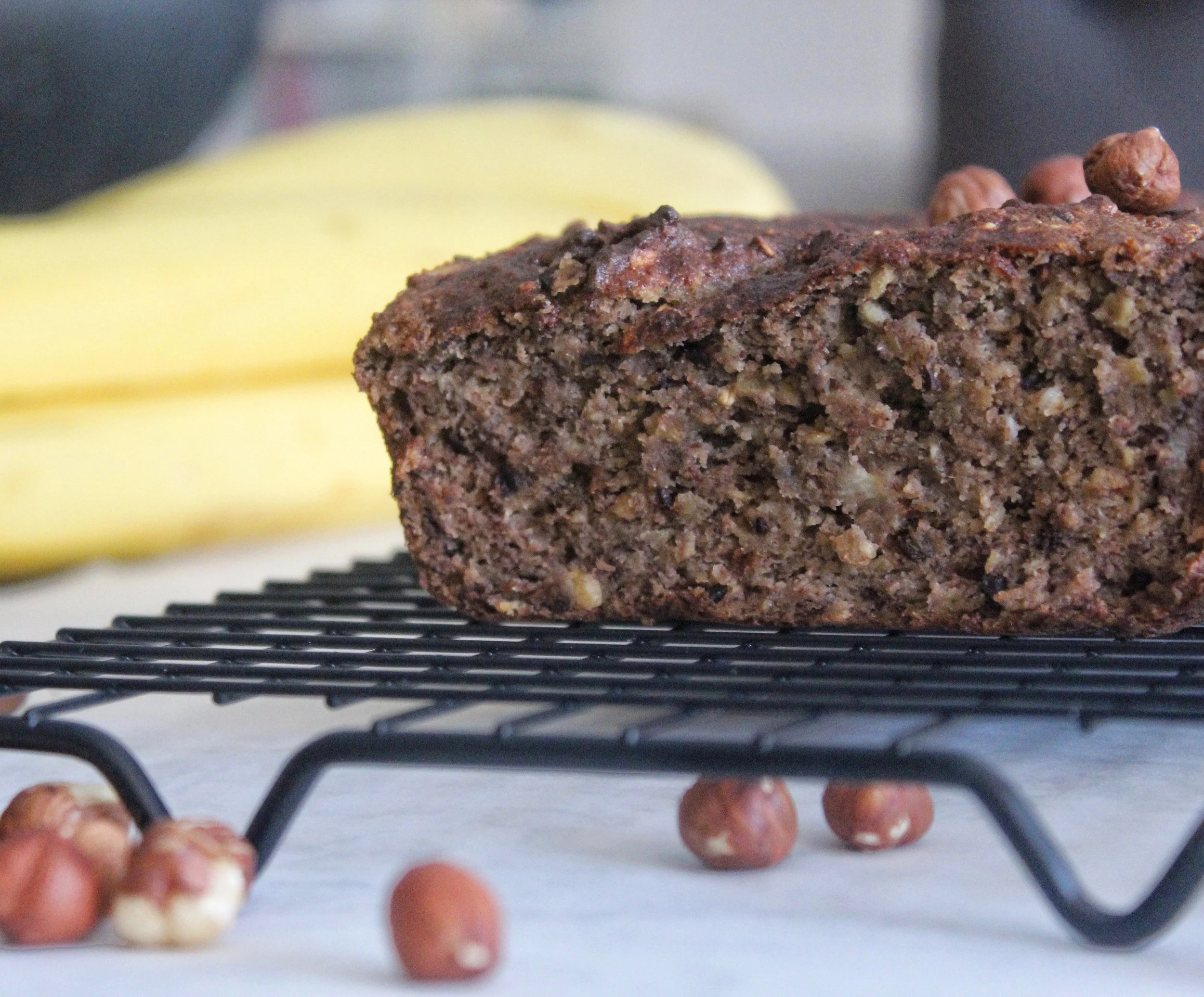 Réalisez la même recette mais avec de la farine de noisette ! Photo credit : Nutritionbyaurelia