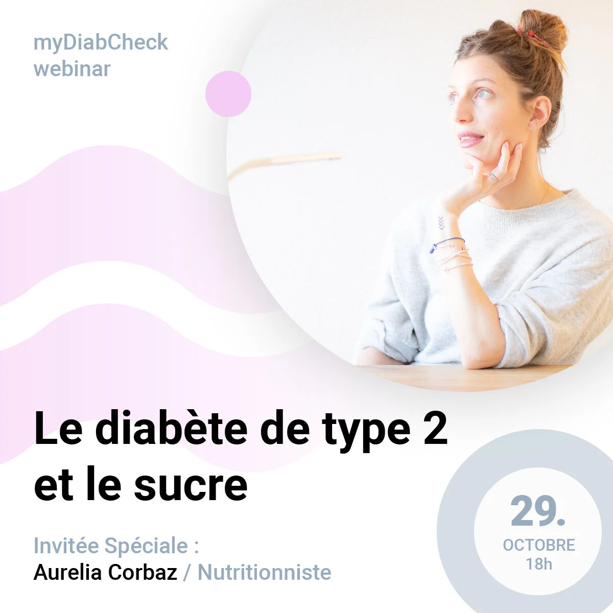 Webinaire MyDiabCheck : Le diabète de type 2 et le sucre