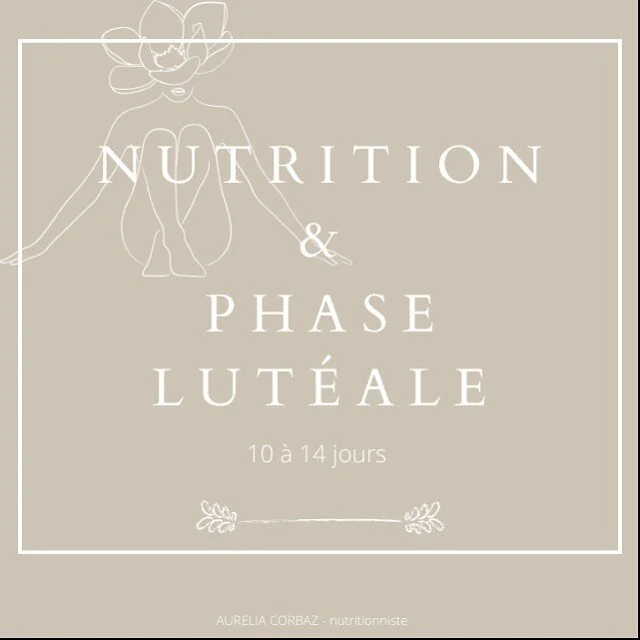 Nutrition et phase lut&eacute;ale 🌸

Elle est souvent la p&eacute;riode la plus mal v&eacute;cue chez beaucoup de femmes : SPM, envies de sucre, r&eacute;tention, humeur&hellip;

La nutrition peut, elle, &ecirc;tre un bon moyen de &laquo;&nbsp;corri