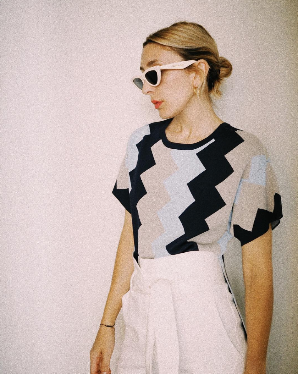 The Vetiver Collection | @angelafink | Rockaway Zigzag Top