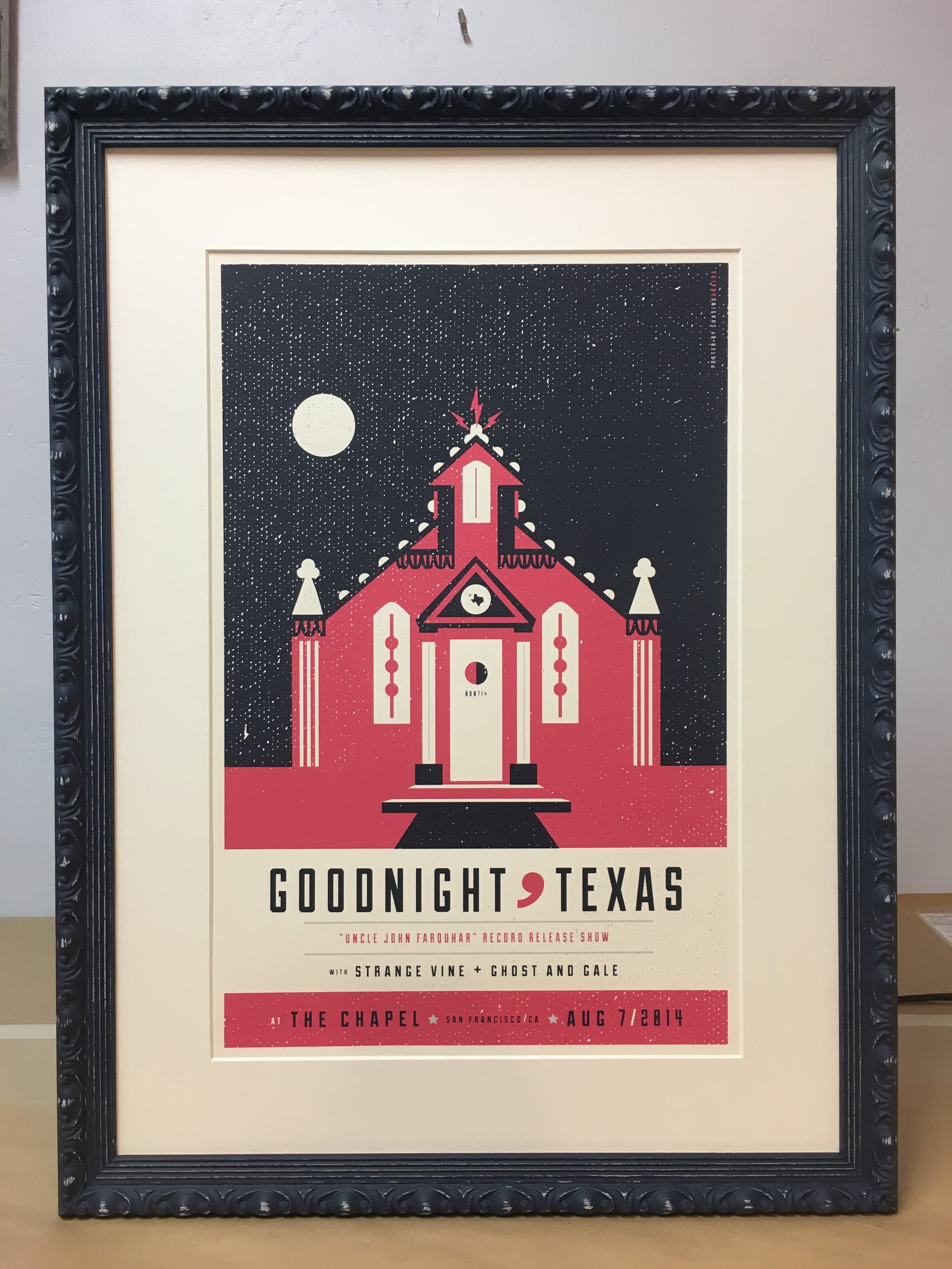 Goodnight, Texas Concert Poster