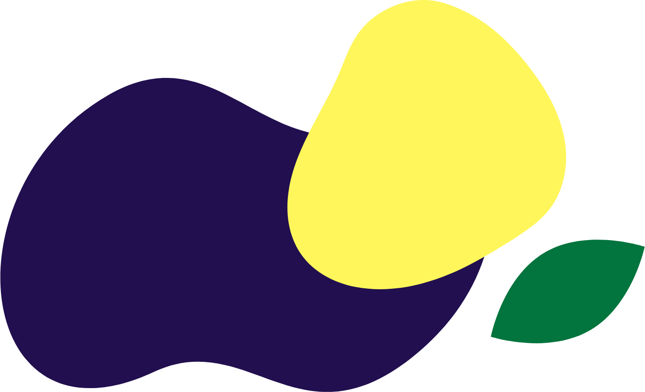 purple yellow blobs green leaf.png