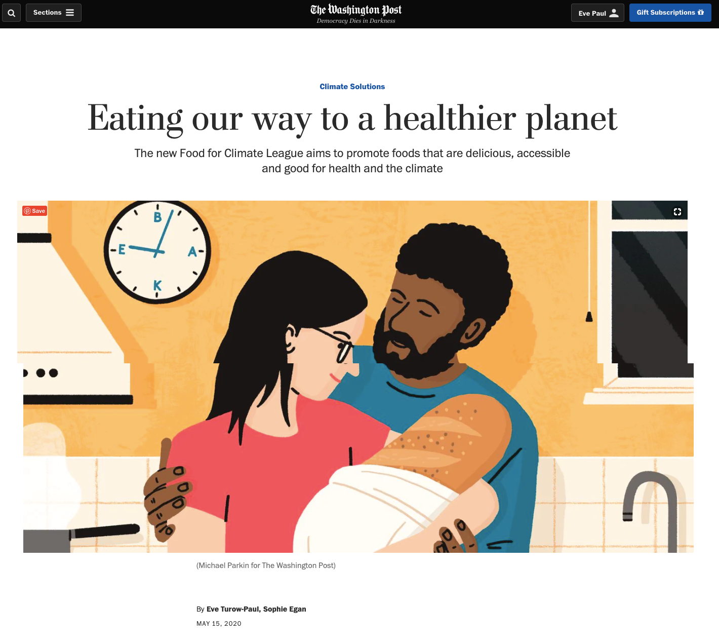 Eating Our Way to a Healthier Planet