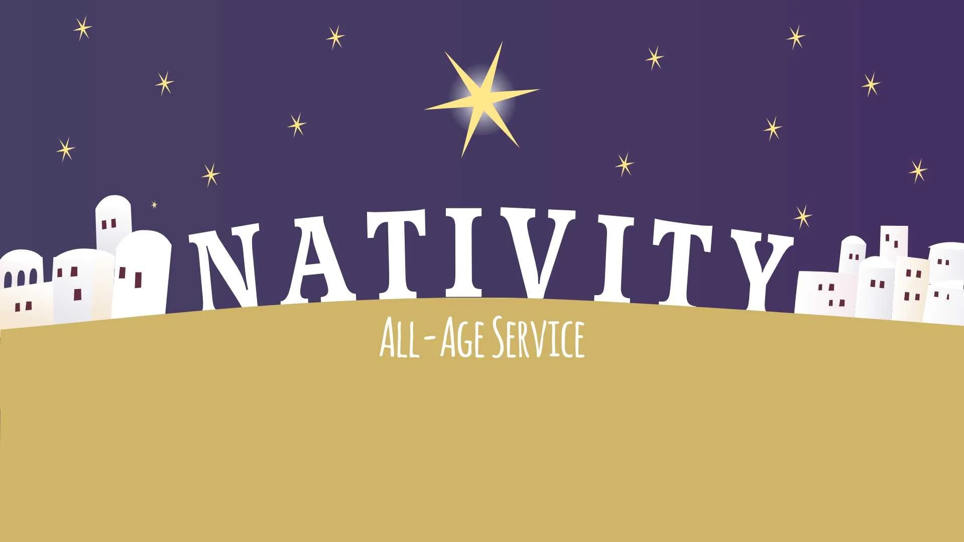 All-Age Nativity Service