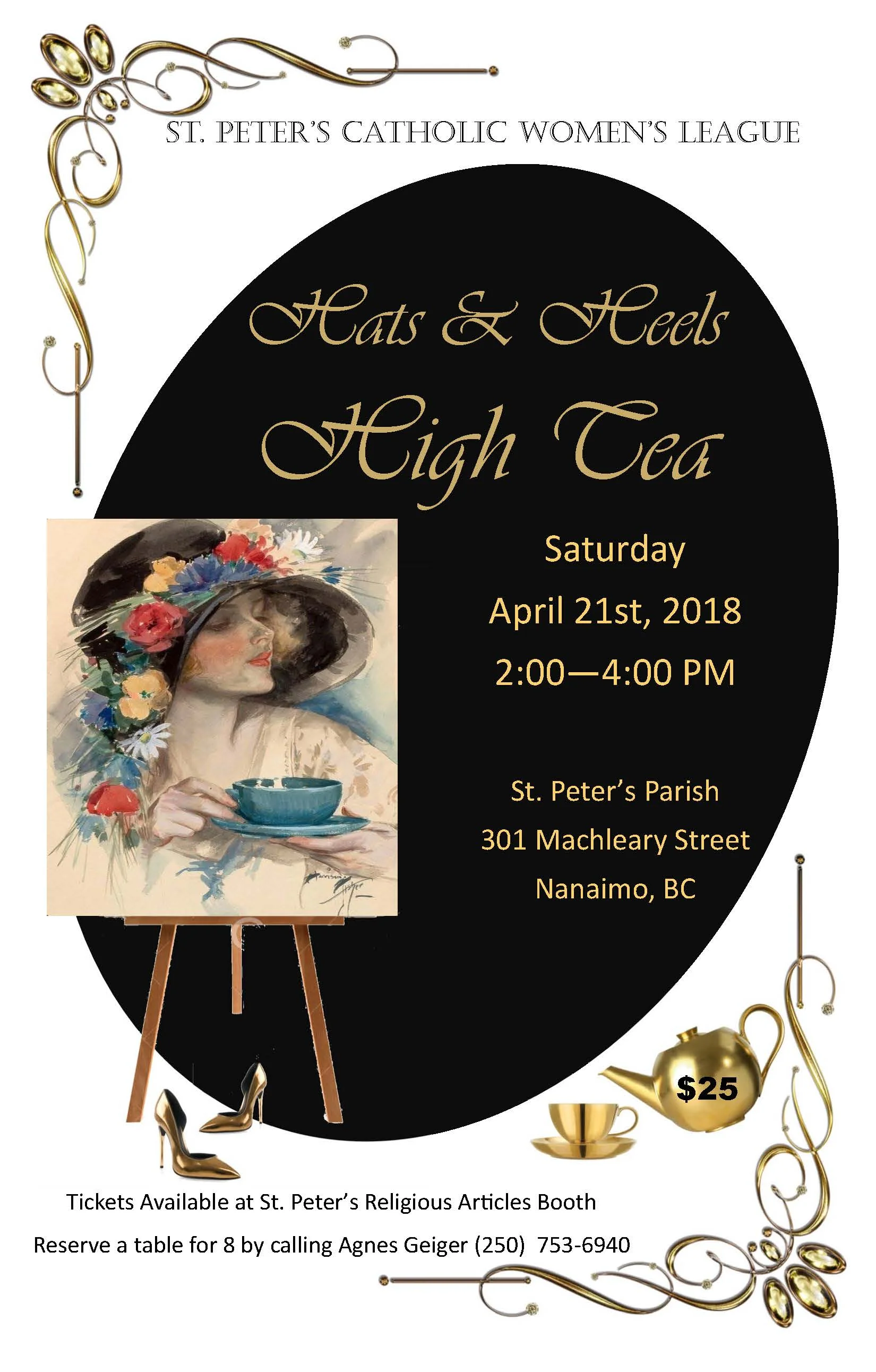 4th Annual Hats & Heels High Tea