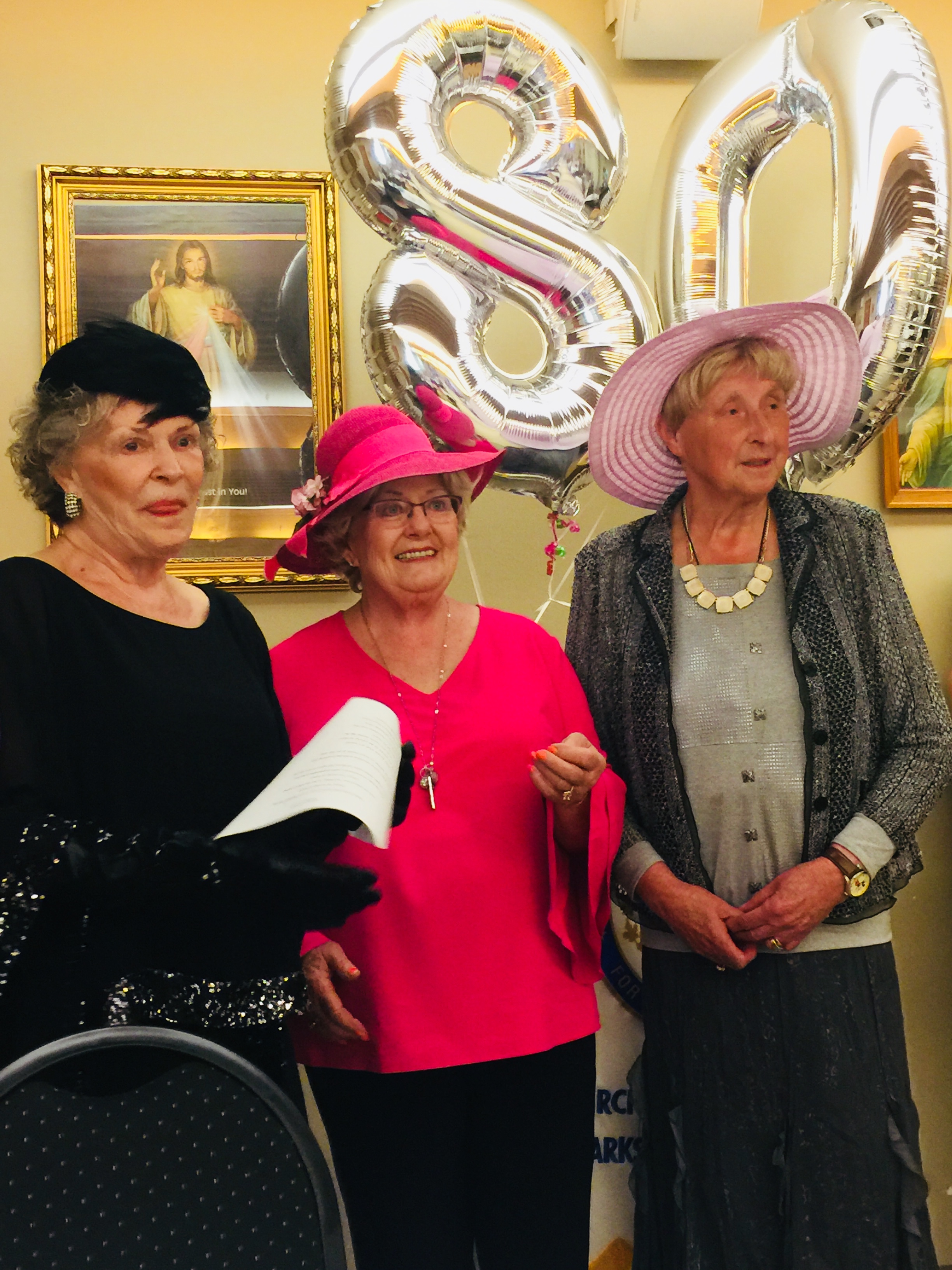 The birthday gals!