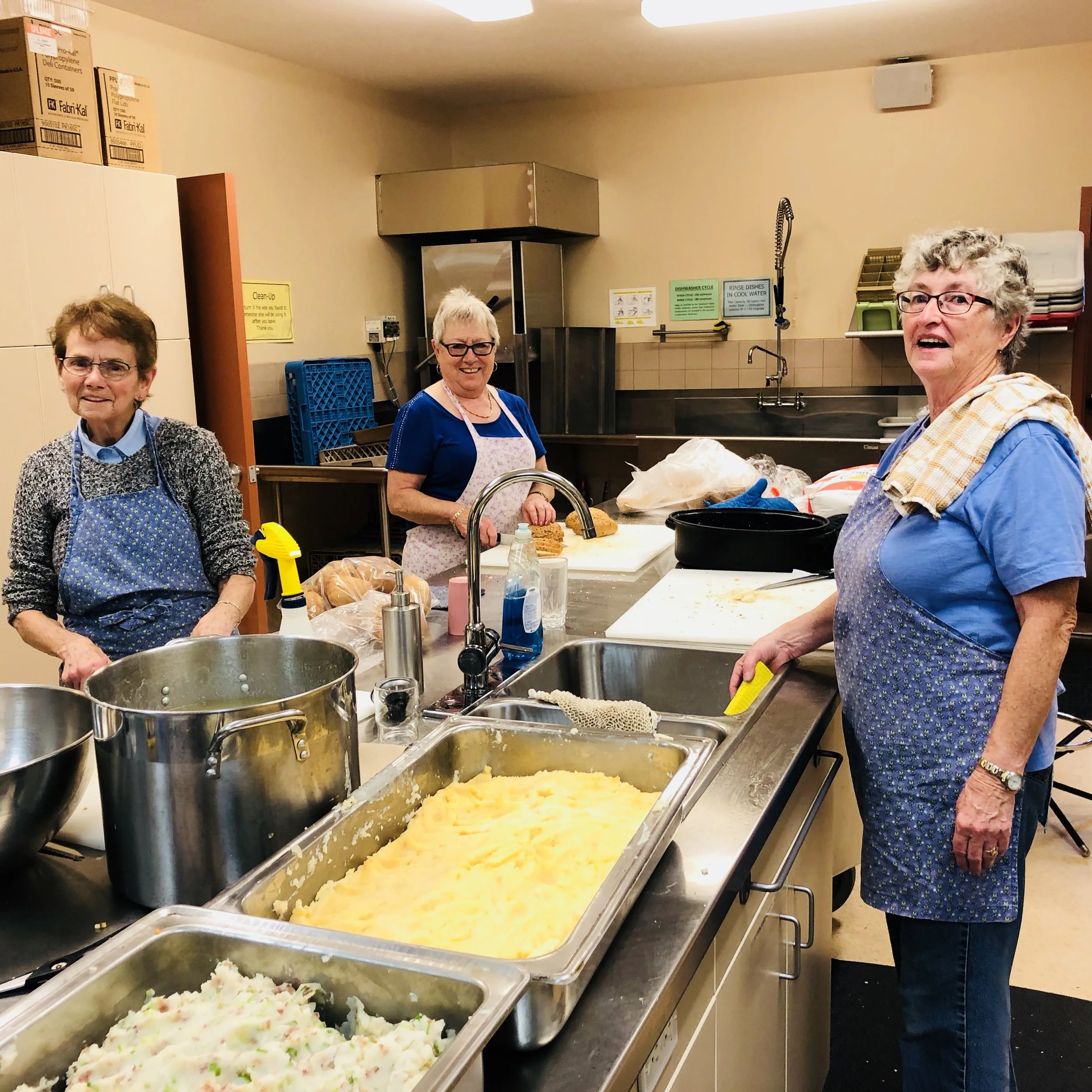 A thousand perogies: here one moment and gone the next!