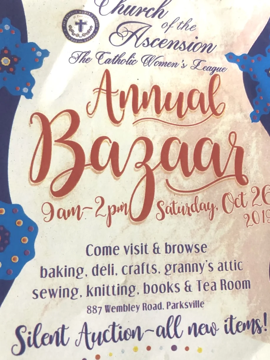 Church of the Ascension CWL Annual Bazaar