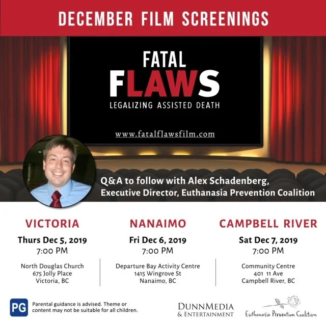 "Fatal Flaws" Movie Victoria Screening Thursday Dec. 5th at 7:00 PM