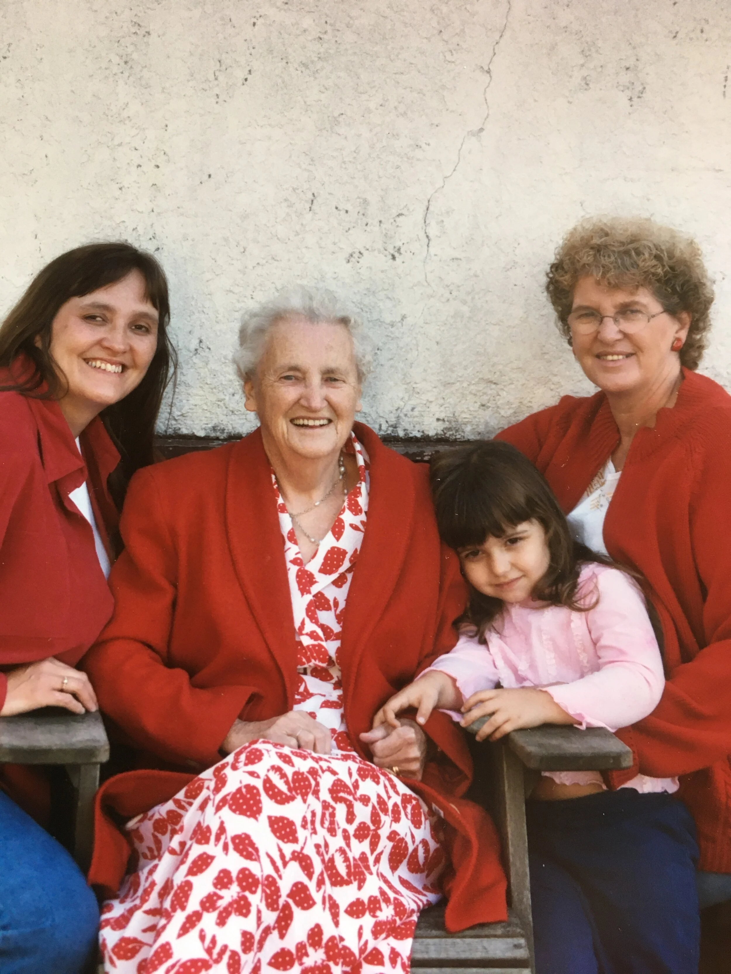 FOUR GENERATIONS OF C.W.L. MEMBERS!