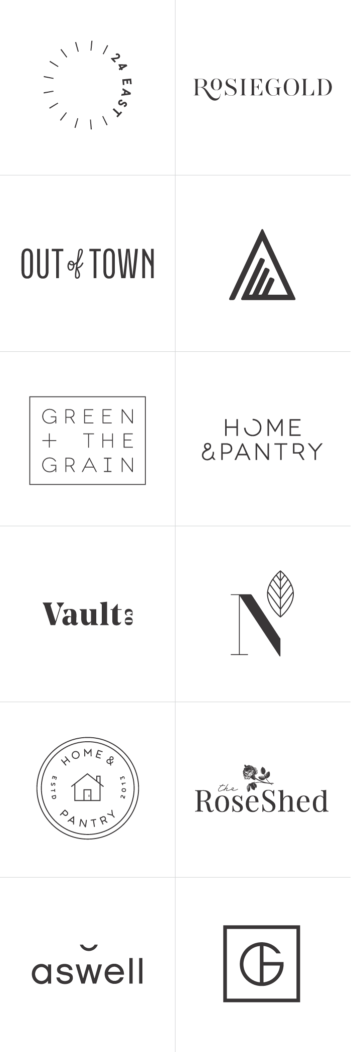 Logos by Rowan Made | 2015