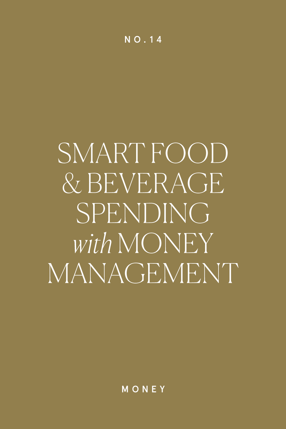 Smart Food &amp;Beverage Spending