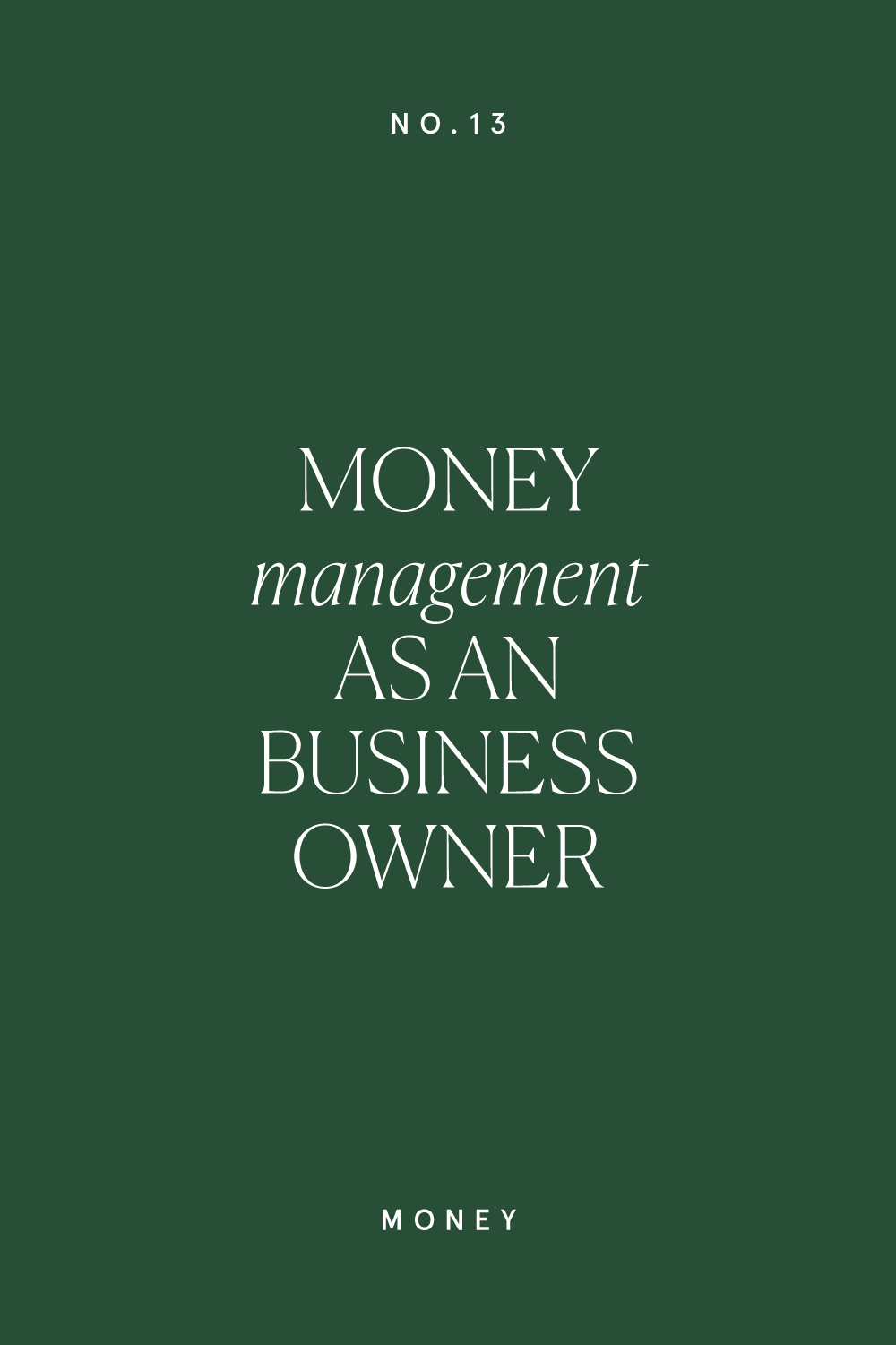 Introducing A New Money Management Category