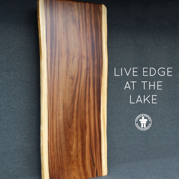 Live Edge Parota Slab wood