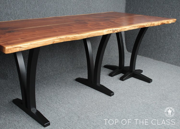 Outside The Box Handcrafted — Live edge Walnut - Top Of The Class ...