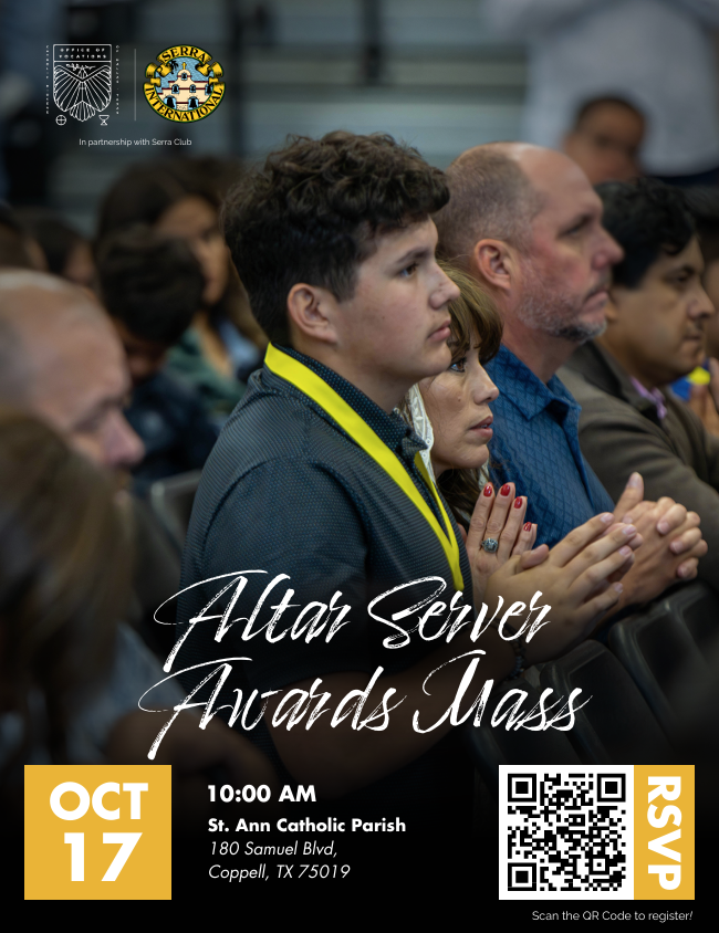 ALTAR SERVER AWARDS MASS 