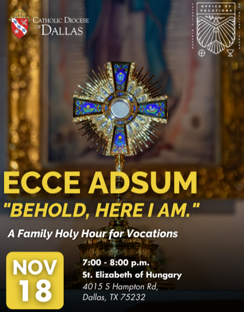 Ecce Adsum "Behold, Here I am."