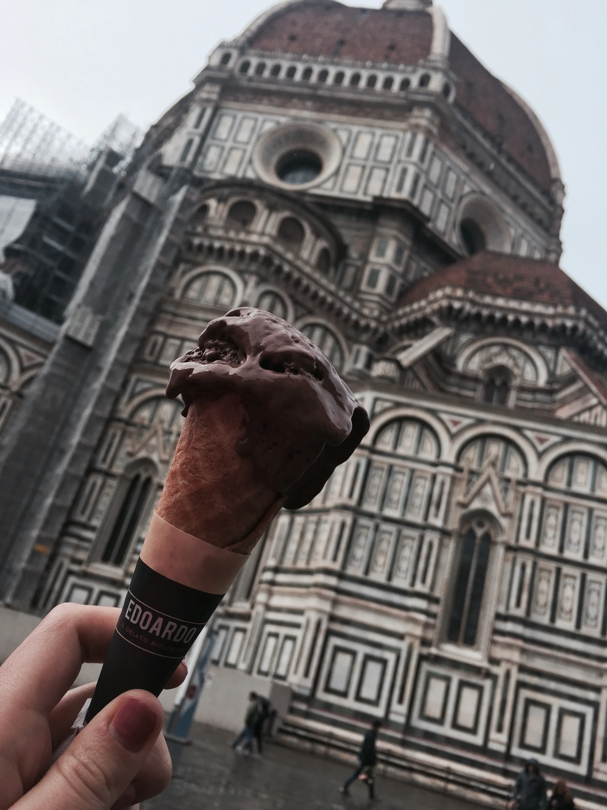 Gelato with a view