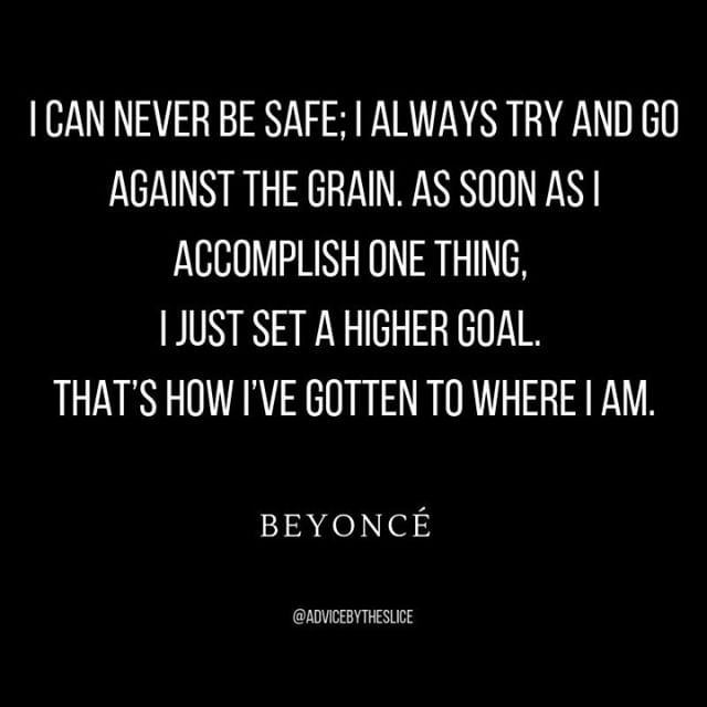 I feel like eventually you knew we'd throw in a @Beyonce quote... For those that don't know much about Queen B, she is a HEAVY participant in her own career - essentially self managing. Sure, she has just about whoever she wants on her team, but very