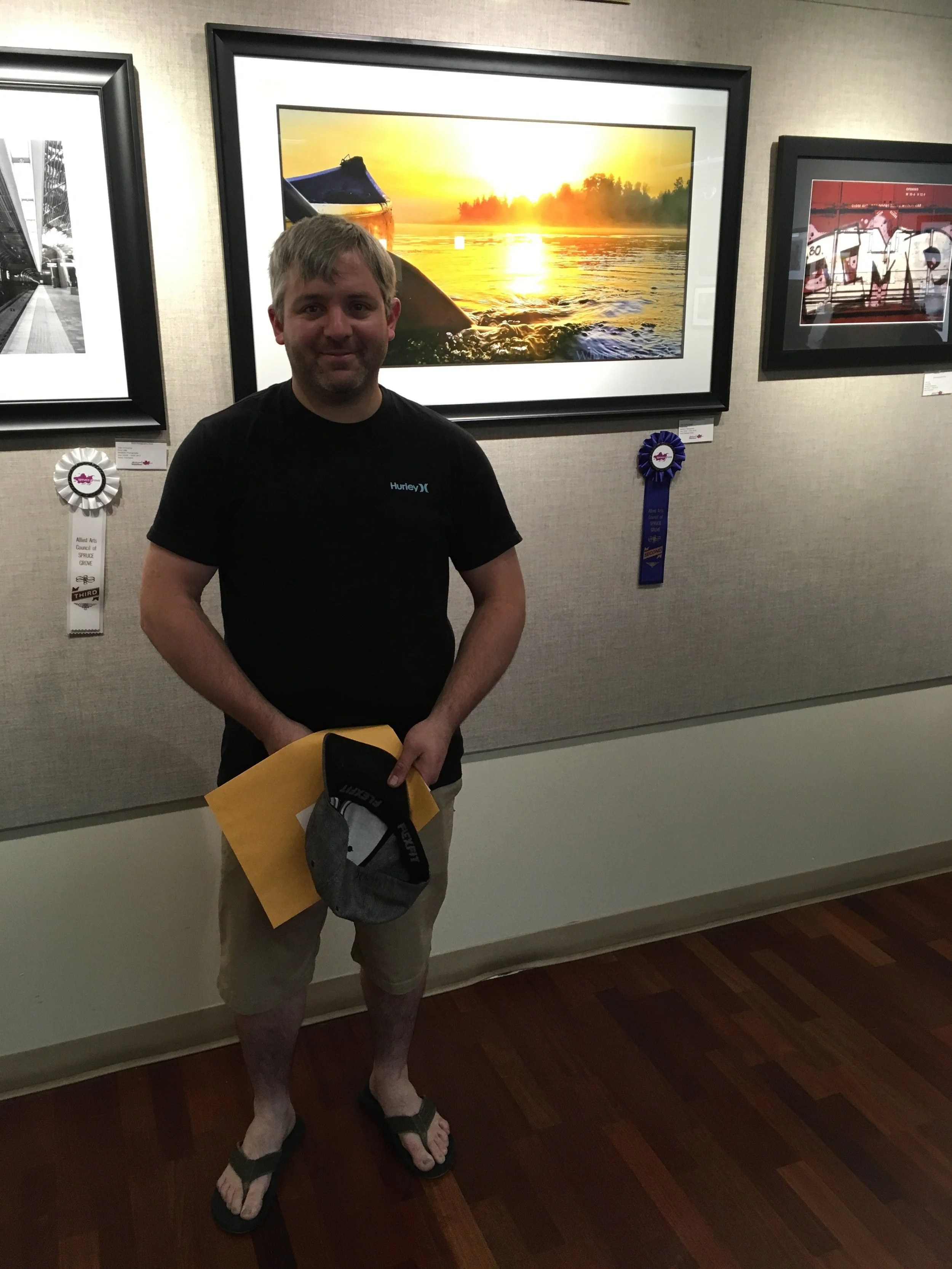 Congratulations to Michael Whyte on his Second Place win for Golden Paddle