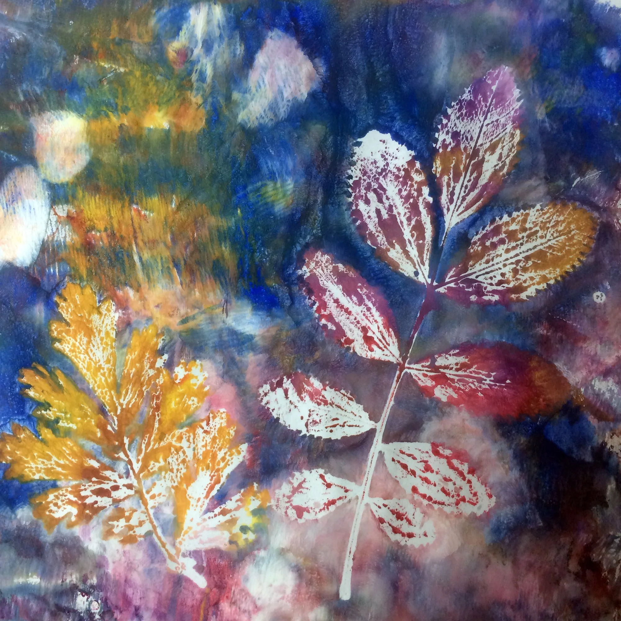 Monotype Printmaking with Lisa Matthias, 4 Tuesdays, November 3-24, 10a-1p