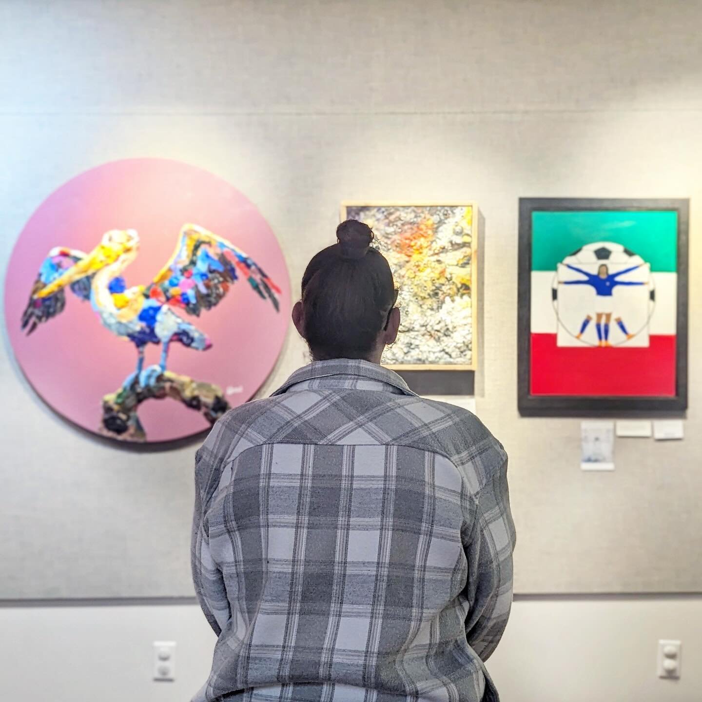 Thanks to all artists and art lovers who came out to the FORM REDUX Show Reception at the Spruce Grove Art Gallery. 🙌🏻 The exhibit&mdash;which asked artists to create new pieces from what was before&mdash;is on until May 11 featuring 46 transformed