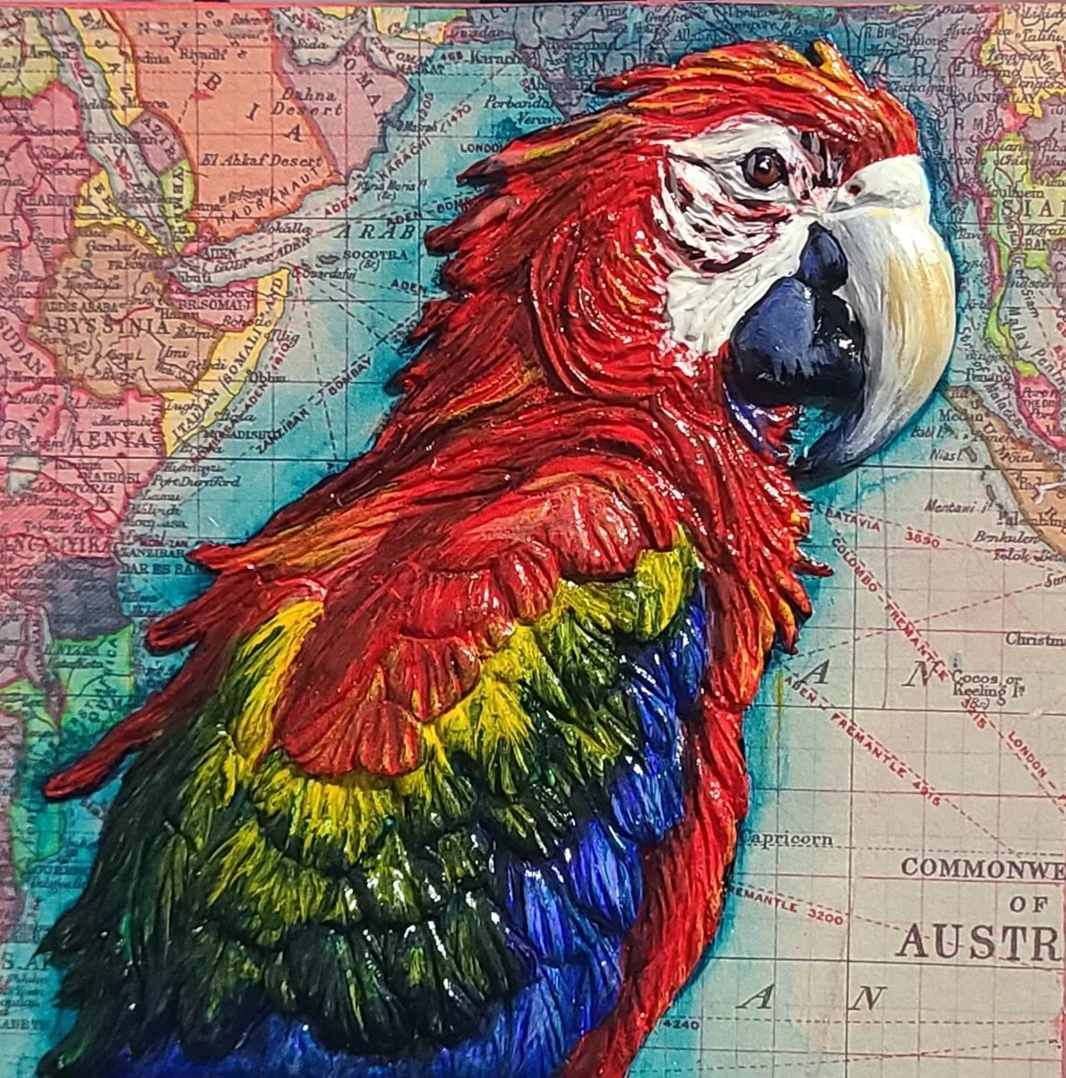 Jani Galarneau Polly wants a cracker 6x6.jpg