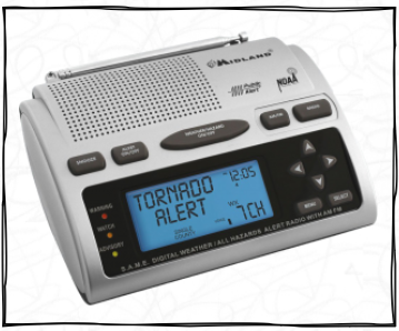 MIDLAND NOAA WEATHER RADIOS 2003 through current We help bring tens of thousands of weather radios into the homes of local residents. We first started a NOAA Weather Radio program at WPSD TV 6. Other stations soon began their own weather radio program. Countless weather radios have also been given away to local residents. The foundation is a strong believer in NOAA Weather Radio. The foundation is a strong supporter of the NWS weather service.