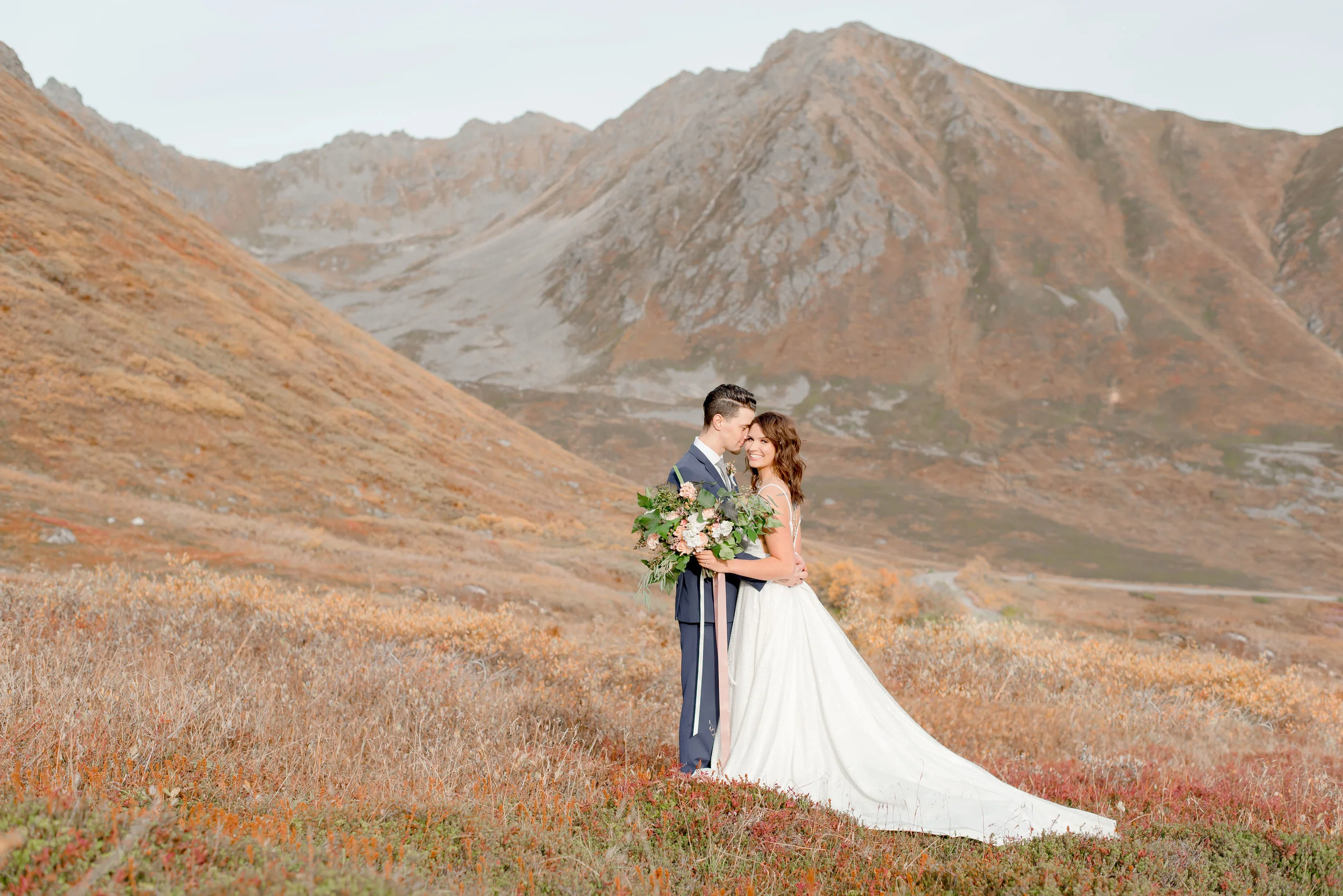 A Peach-Infused Styled Shoot featuring WTOO