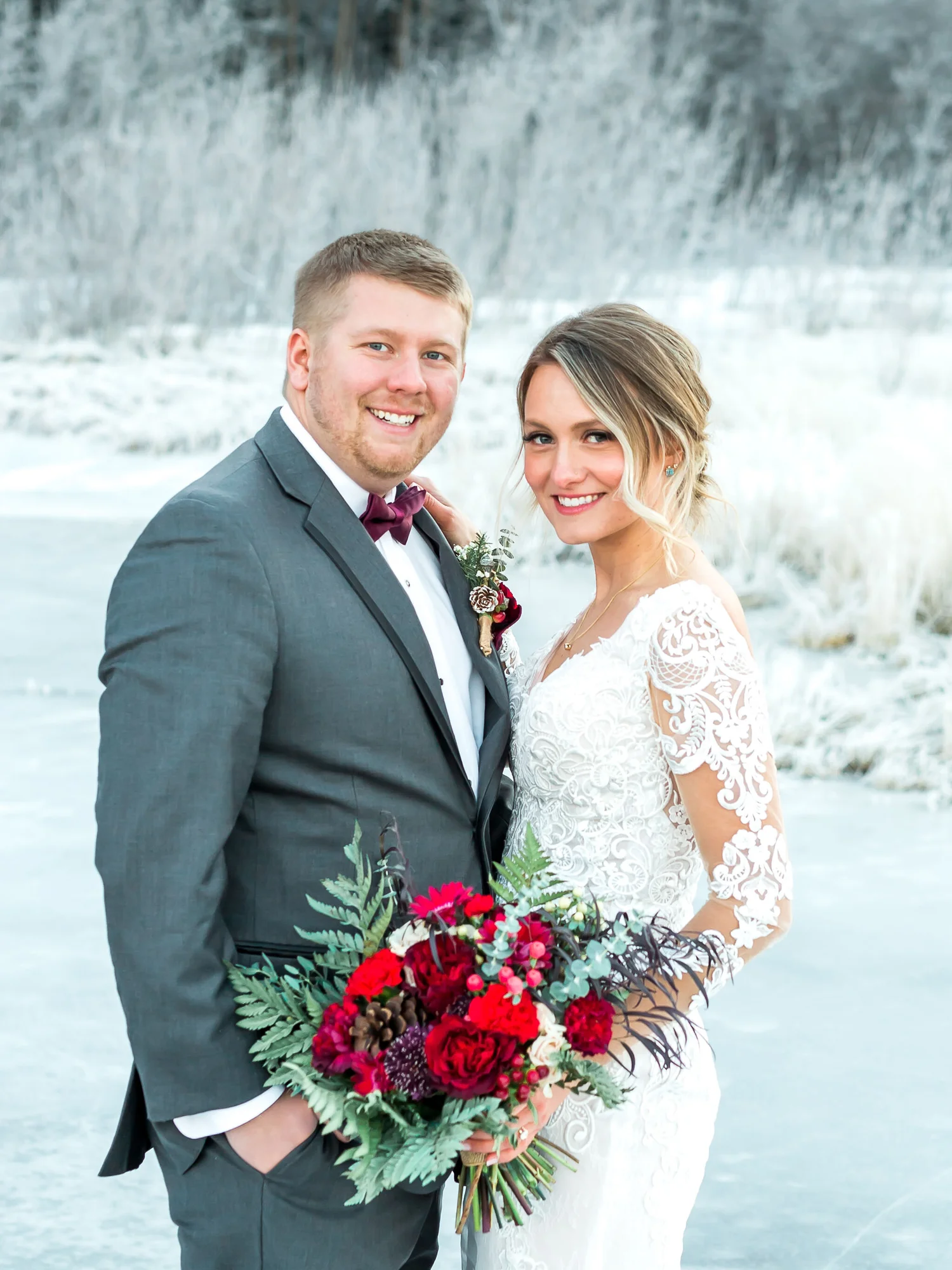 Real Bride Friday | Sarah and Eric — Bateau Bridal Boutique | Anchorage ...