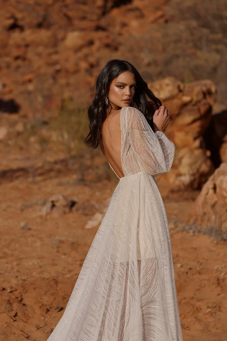 journey boho dress Journey by Evie Young Bridal  Bateau Bridal Boutique