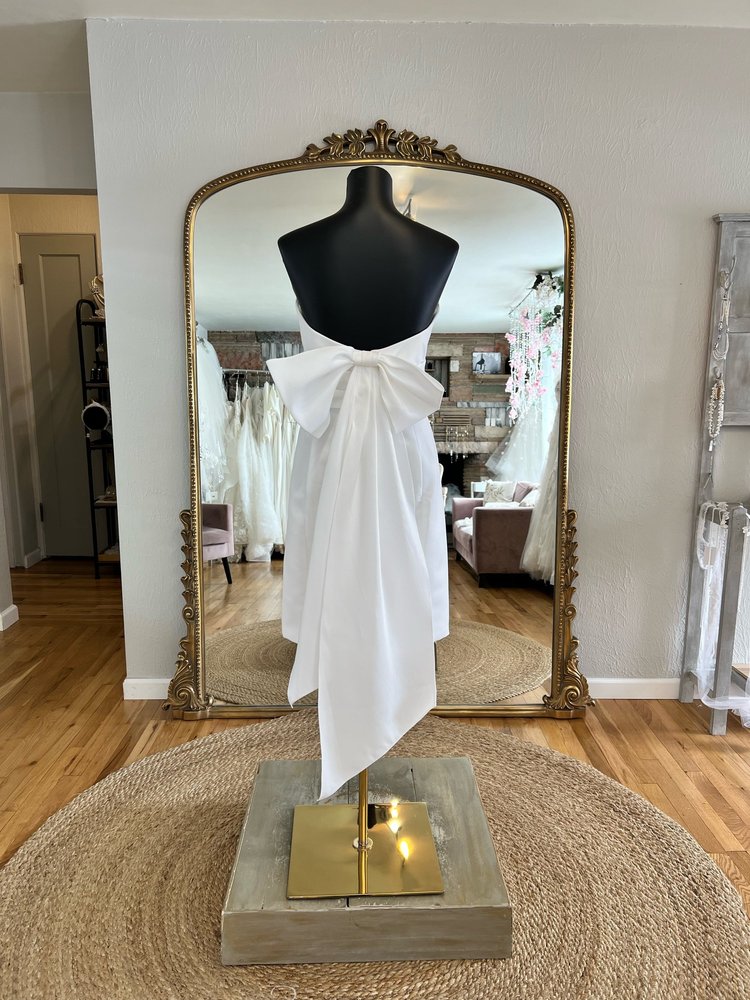 slim fit dress slacks Asymmetric Drape Dress