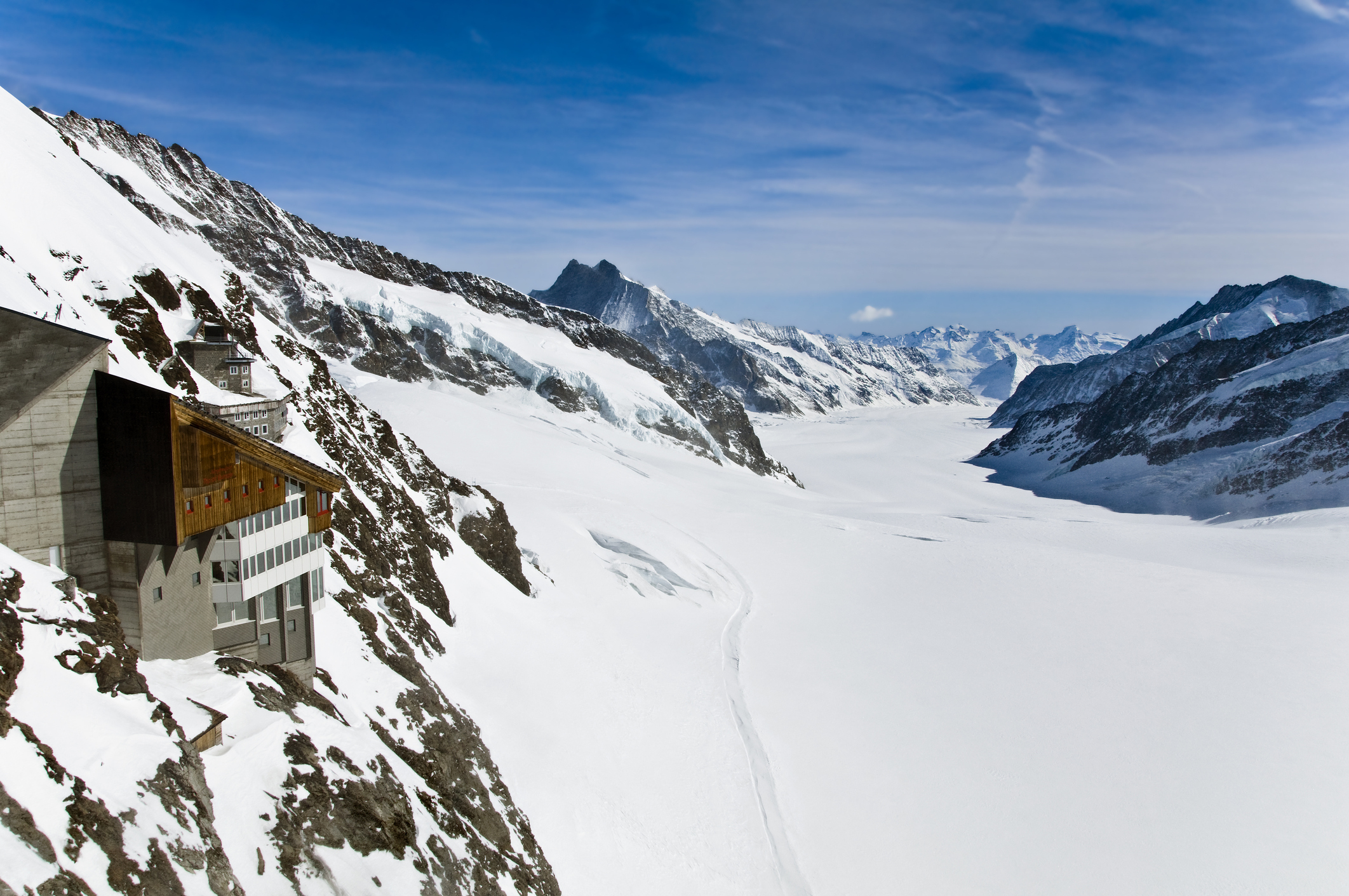 Jungfraujoch station building