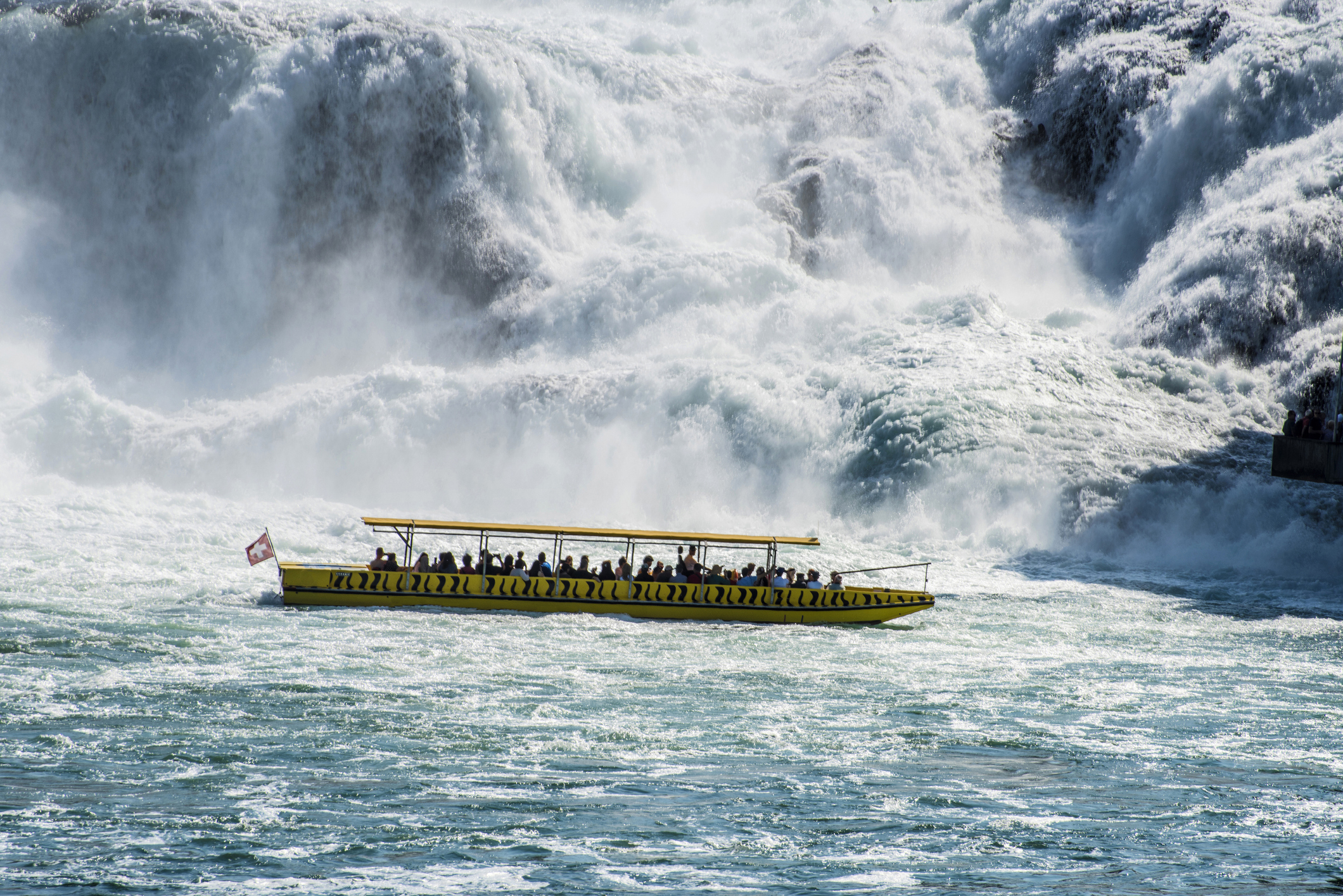 Rheine Falls boat ride by Mändli