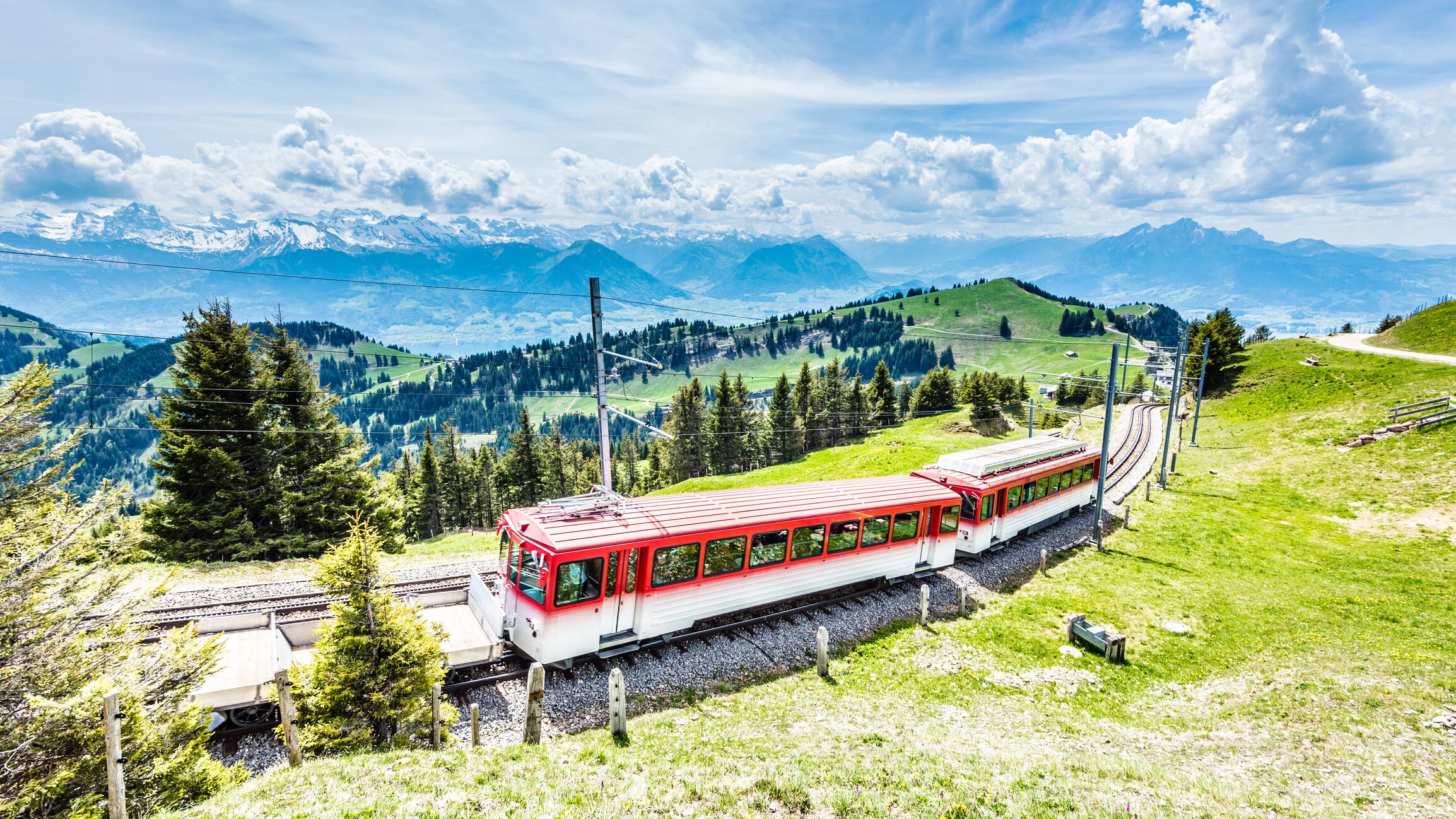 Mount Rigi cogwheel train 