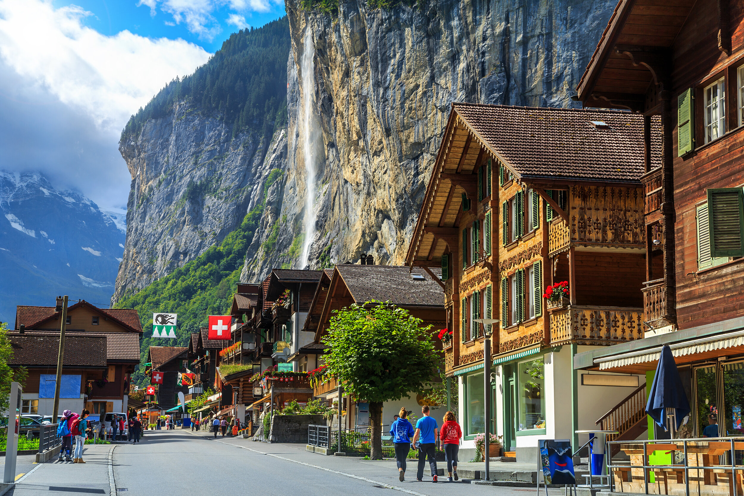 Lauterbrunnen village